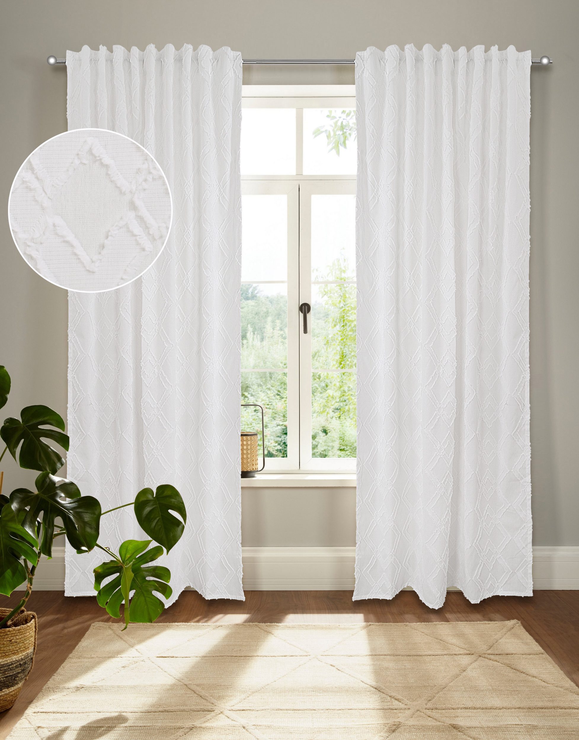 andas Gardine Markane (1 St), Multifunktionsband, blickdicht günstig online kaufen