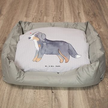 Mr. & Mrs. Panda Tierbett Berner Sennenhund Lebensretter - Grau Pastell - Geschenk, Hundeliege, Komfortabel & stilvoll