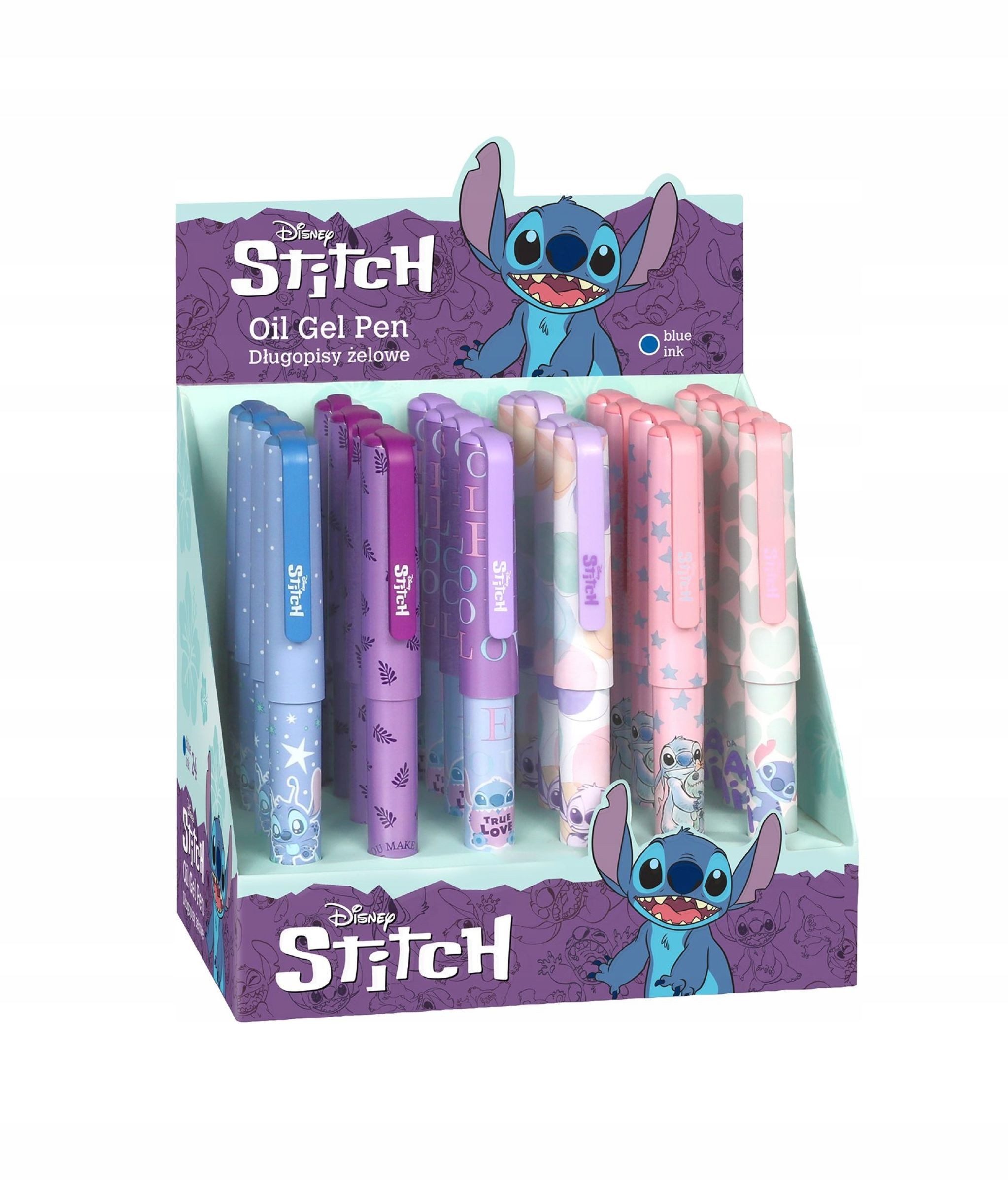 CoolPack Bleistift Disney Stitch Gel Pen – farbenfroher Stift, ideal für Schule
