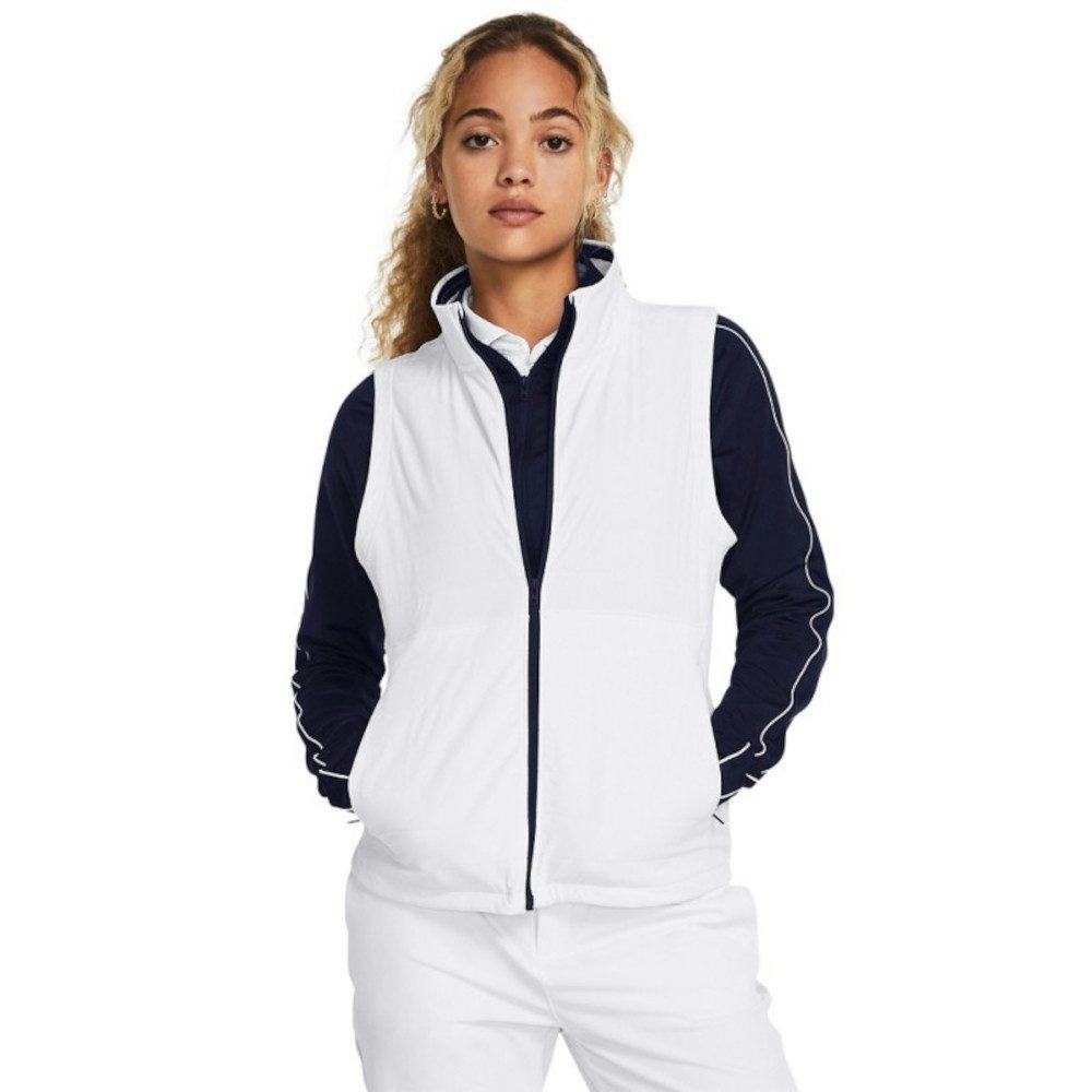 Under Armour® Golfweste Under Armour Golf Weste Storm Revo Weiß Damen