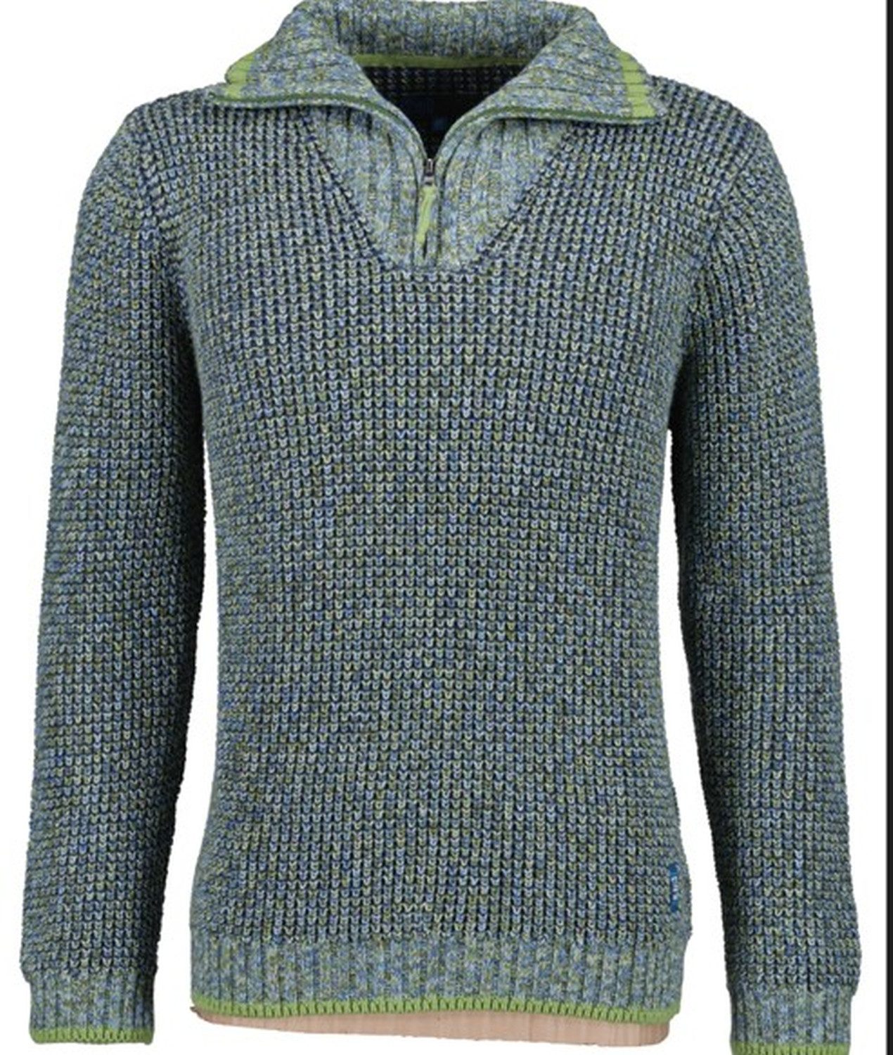 RAGMAN V-Ausschnitt-Pullover gestrickt