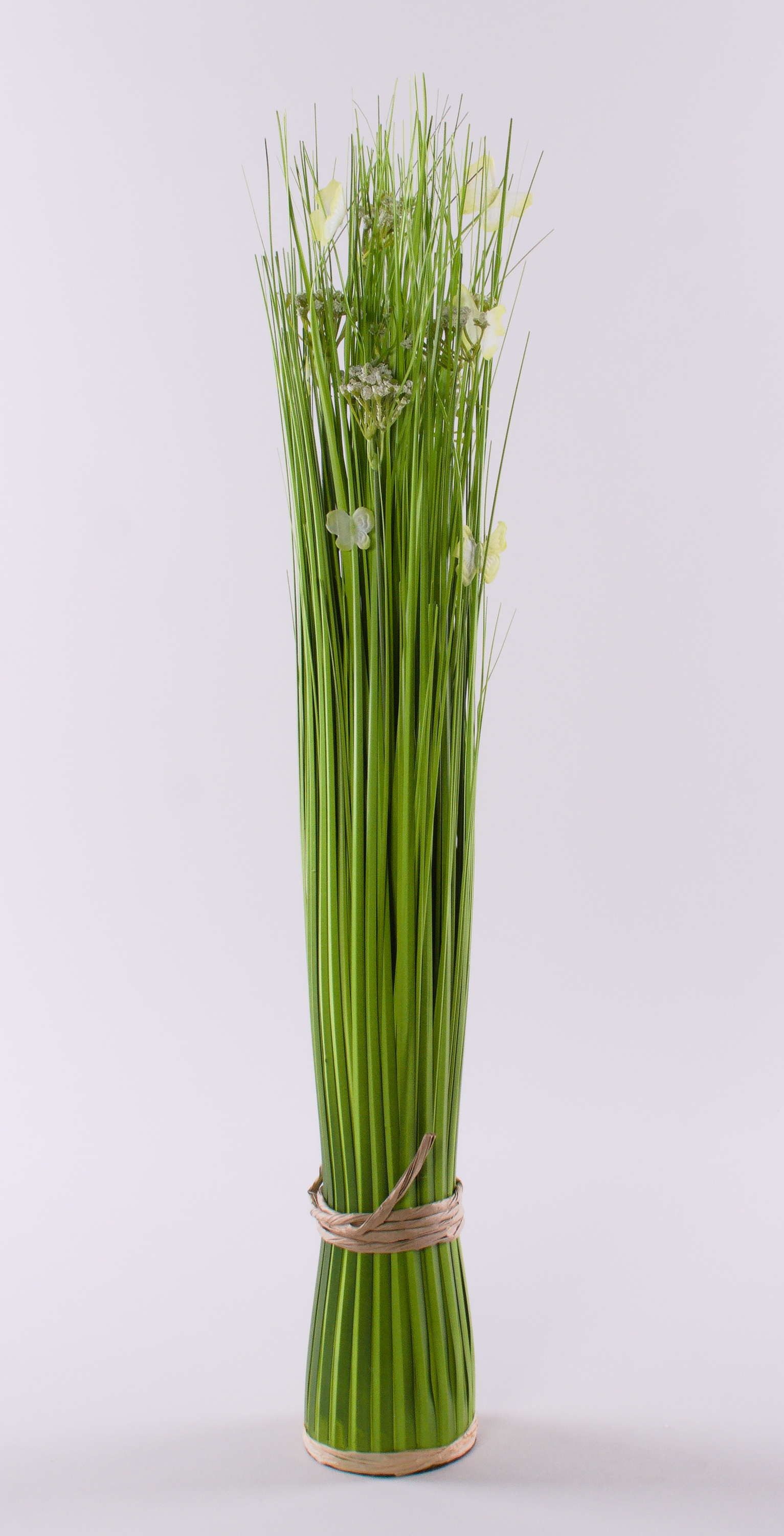 Kunstgras Kunst Schilf Finlay, Gypsophilia, Schmetterling, weiß, 70cm, artplants, Höhe 70.0 cm