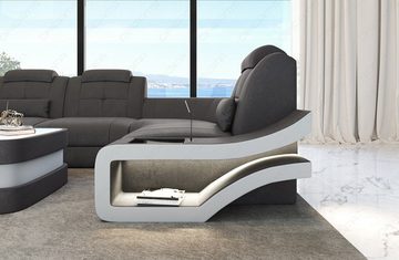 Sofa Dreams Wohnlandschaft Polster Stoff Sofa Elegante A - U Form Stoffsofa Couch, wahlweise mit Bettfunktion