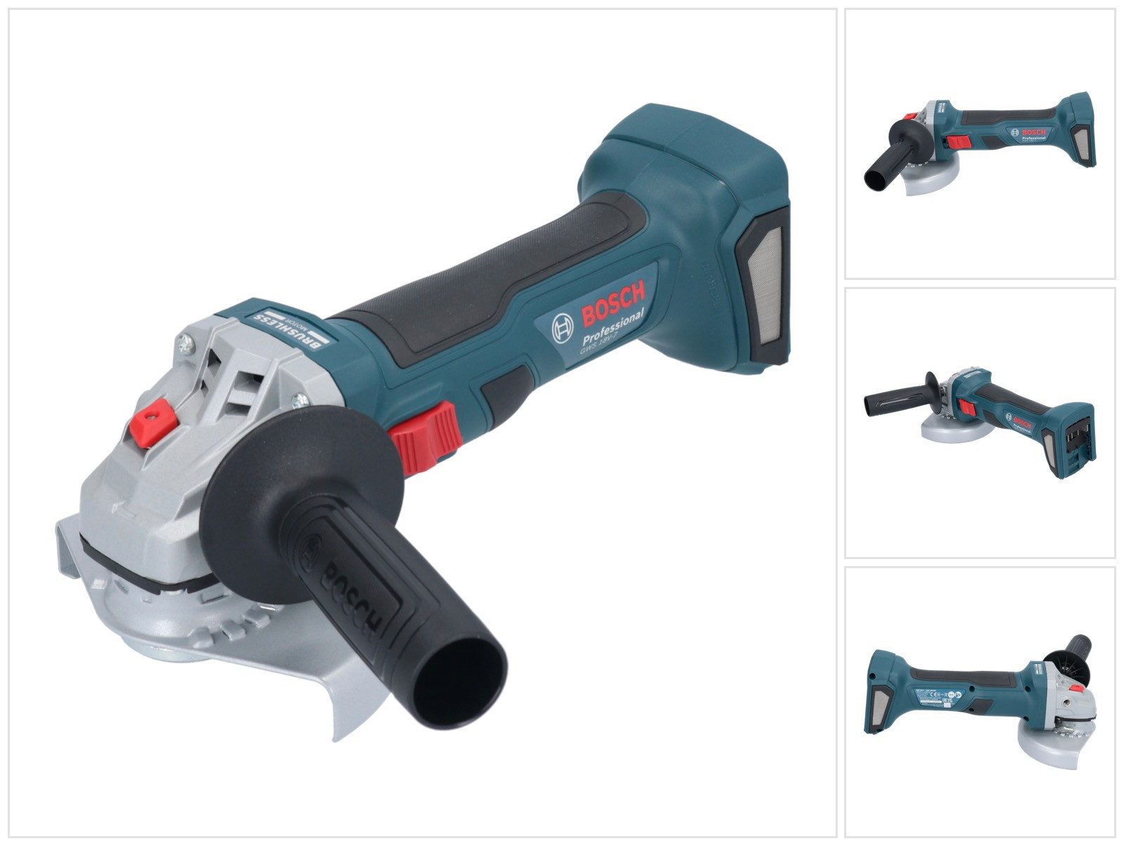 Bosch Professional Winkelschleifer Bosch GWS 18V-7 Professional Akku Winkelschleifer 18 V 125 mm Brushles