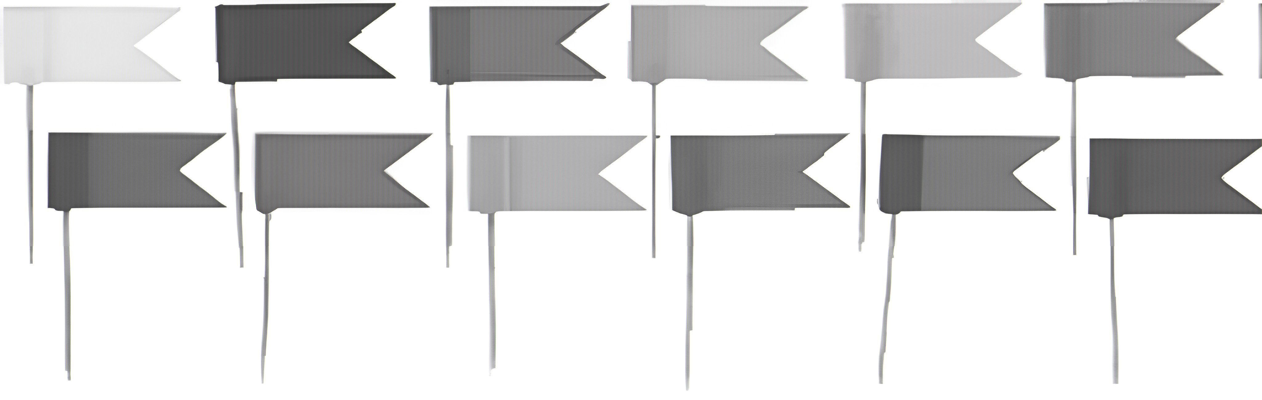 ALCO Презентационный кейс Alco Markierfähnchen, grün SB-Dose a 20 Stück