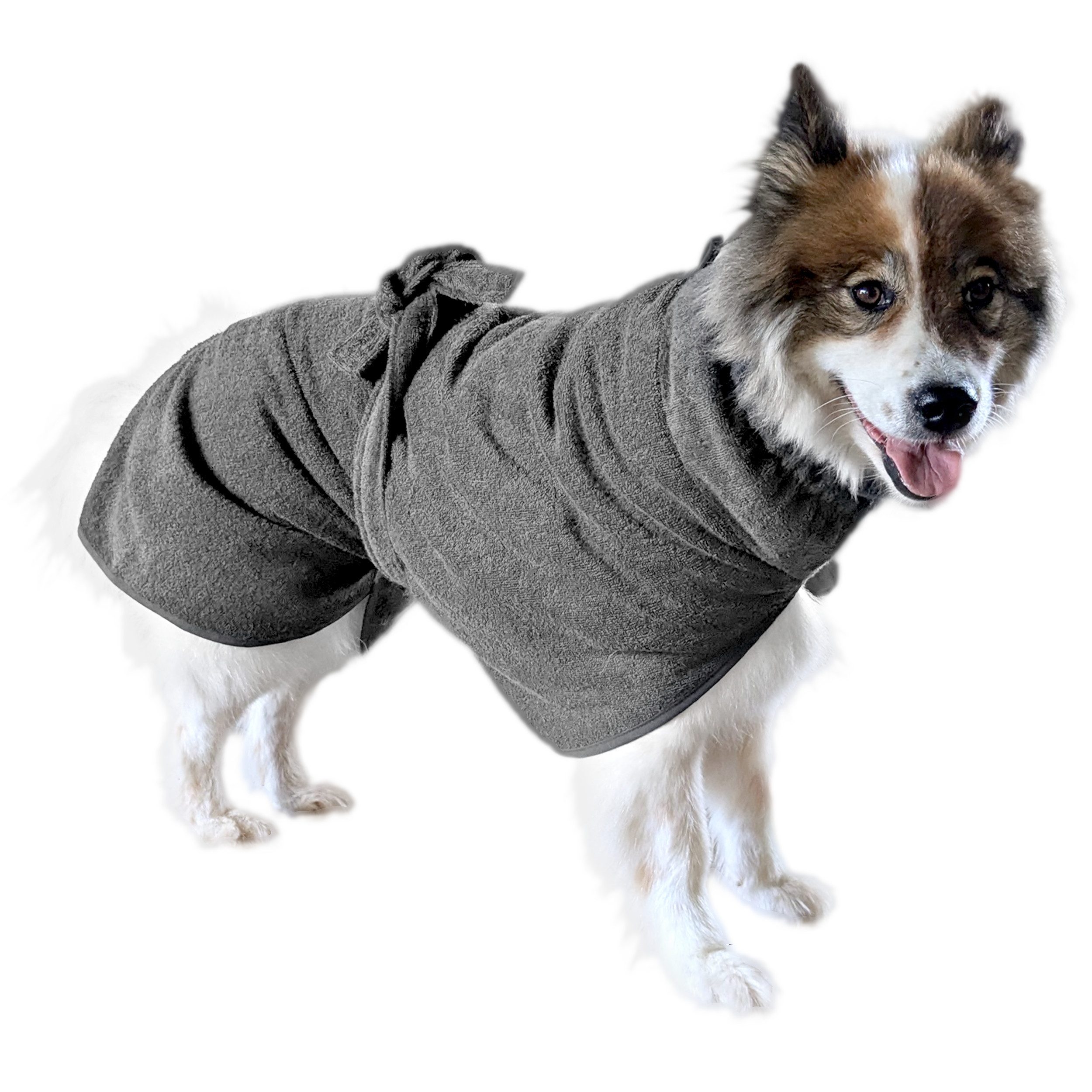 Smithy Hundebademantel – Saugstark, weich & schnell trocknend, in verschiedenen Größen