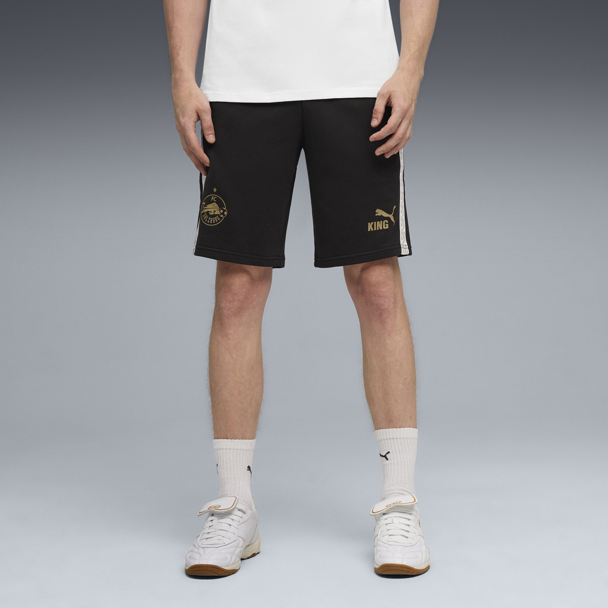 PUMA Sporthose FC Red Bull Salzburg KING Sweat-Shorts Herren
