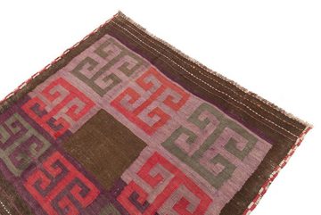 Orientteppich Kelim Afghan 137x124 Handgewebter Orientteppich Quadratisch, Nain Trading, quadratisch, Höhe: 3 mm