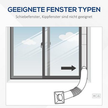 HOMCOM 4-in-1-Klimagerät 823-012V90