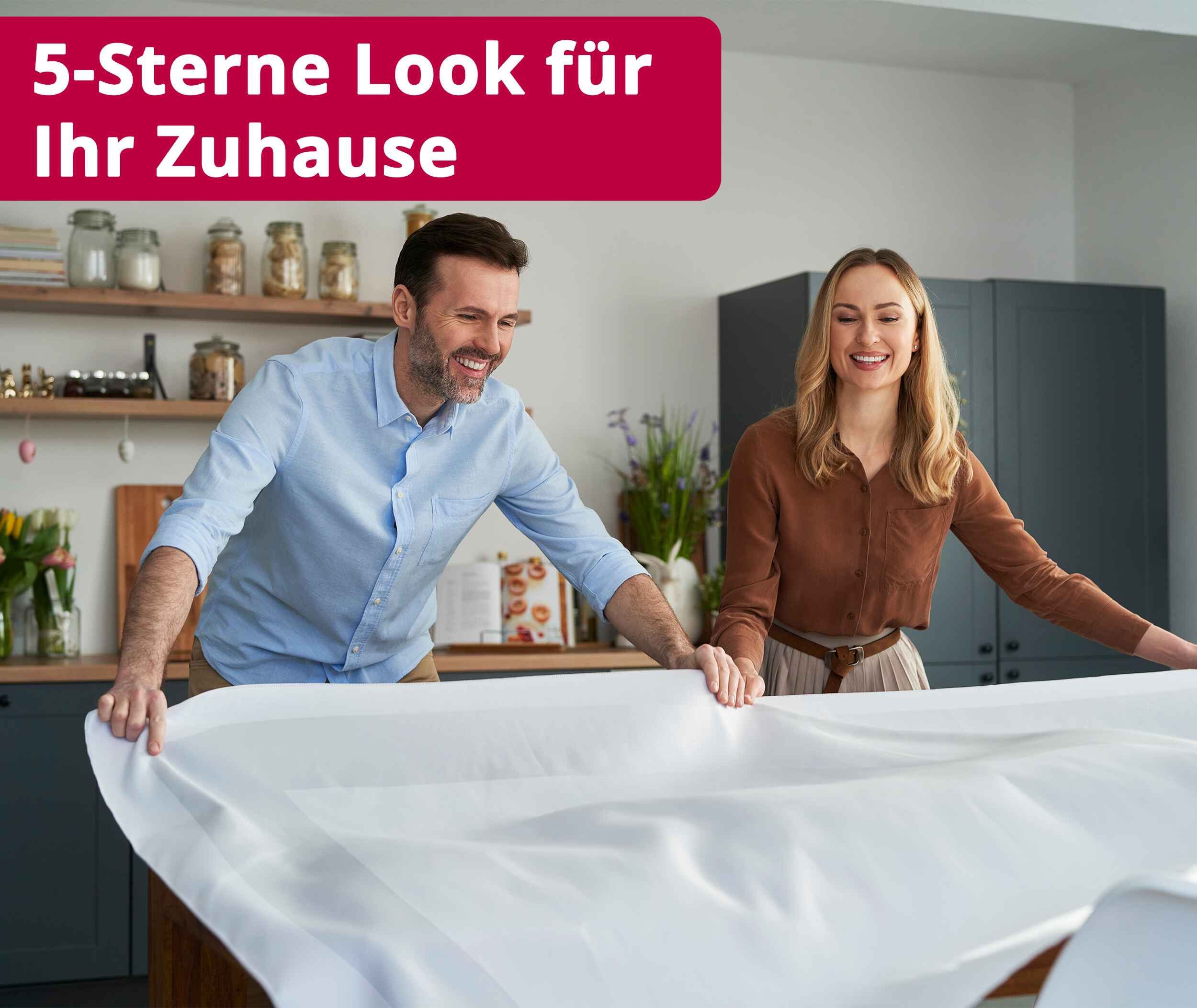DecoHomeTextil Heimtextilmanufaktur Tischdecke 100% Baumwolle Damast Gastro günstig online kaufen
