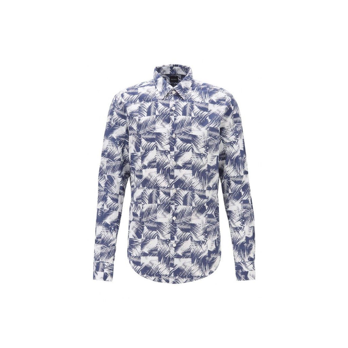 HUGO Langarmhemd uni (1-tlg) | Hemden