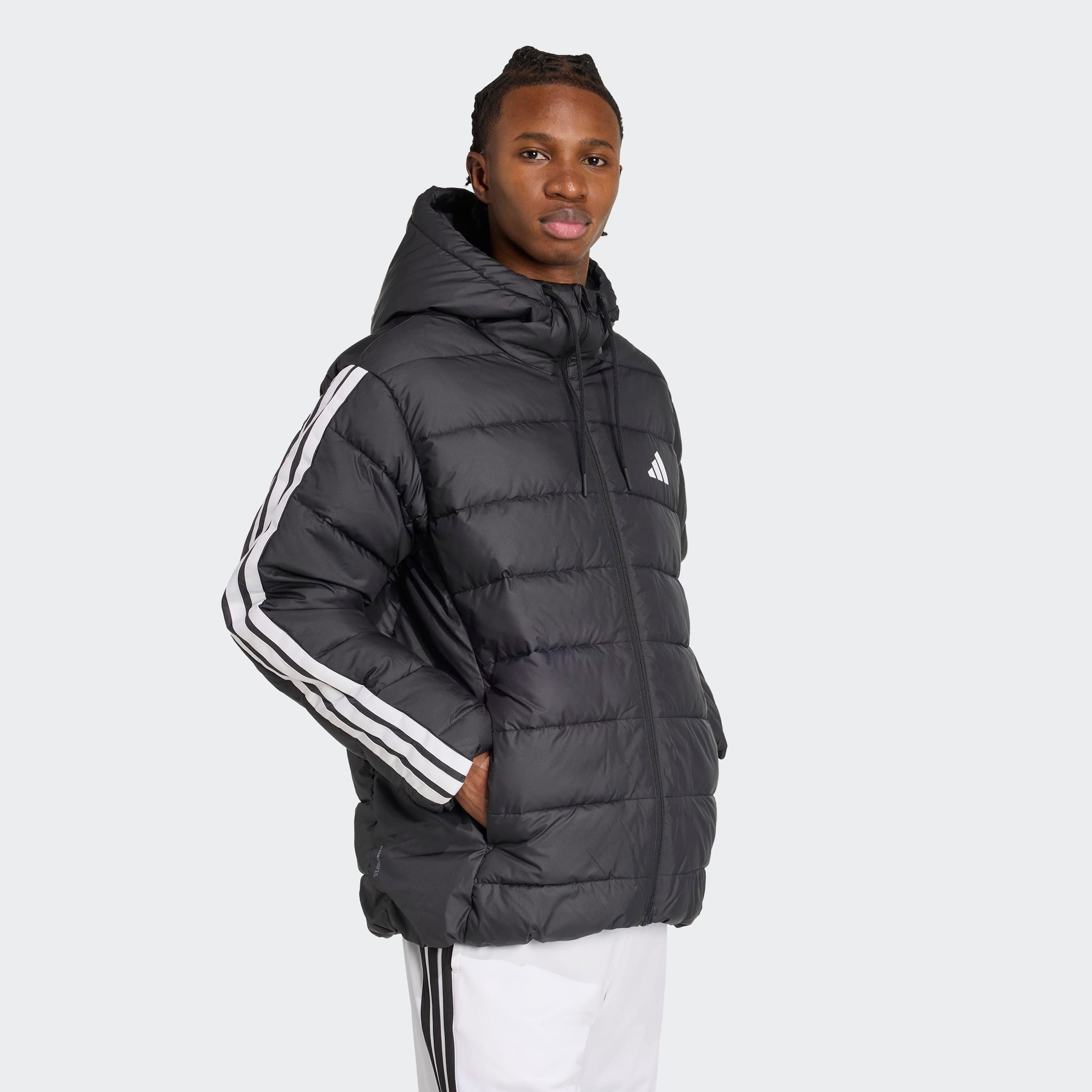 adidas Sportswear Steppjacke ESSENTIALS CLIMAWARM 3-STREIFEN SYNTHETIC DOWN