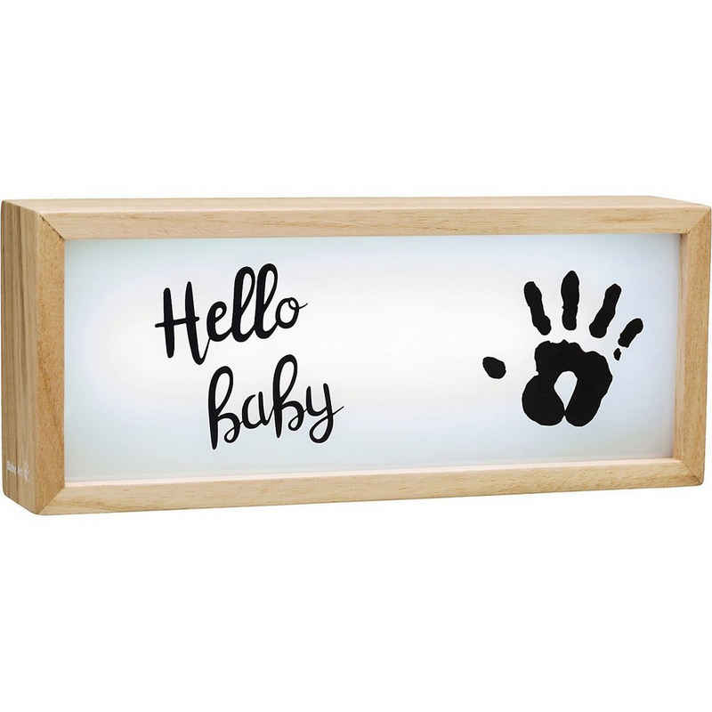 BABY ART Bilderrahmen »Holz-Lichtbox My Baby Lightbox«