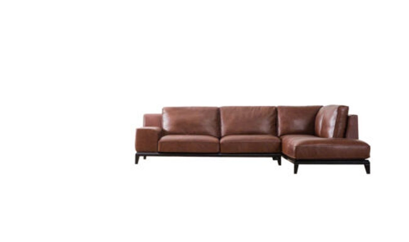 JVmoebel Ecksofa, Echt Leder Sofa Couch Sitz Garnitur Wohn Landschaft Sofas Couchen