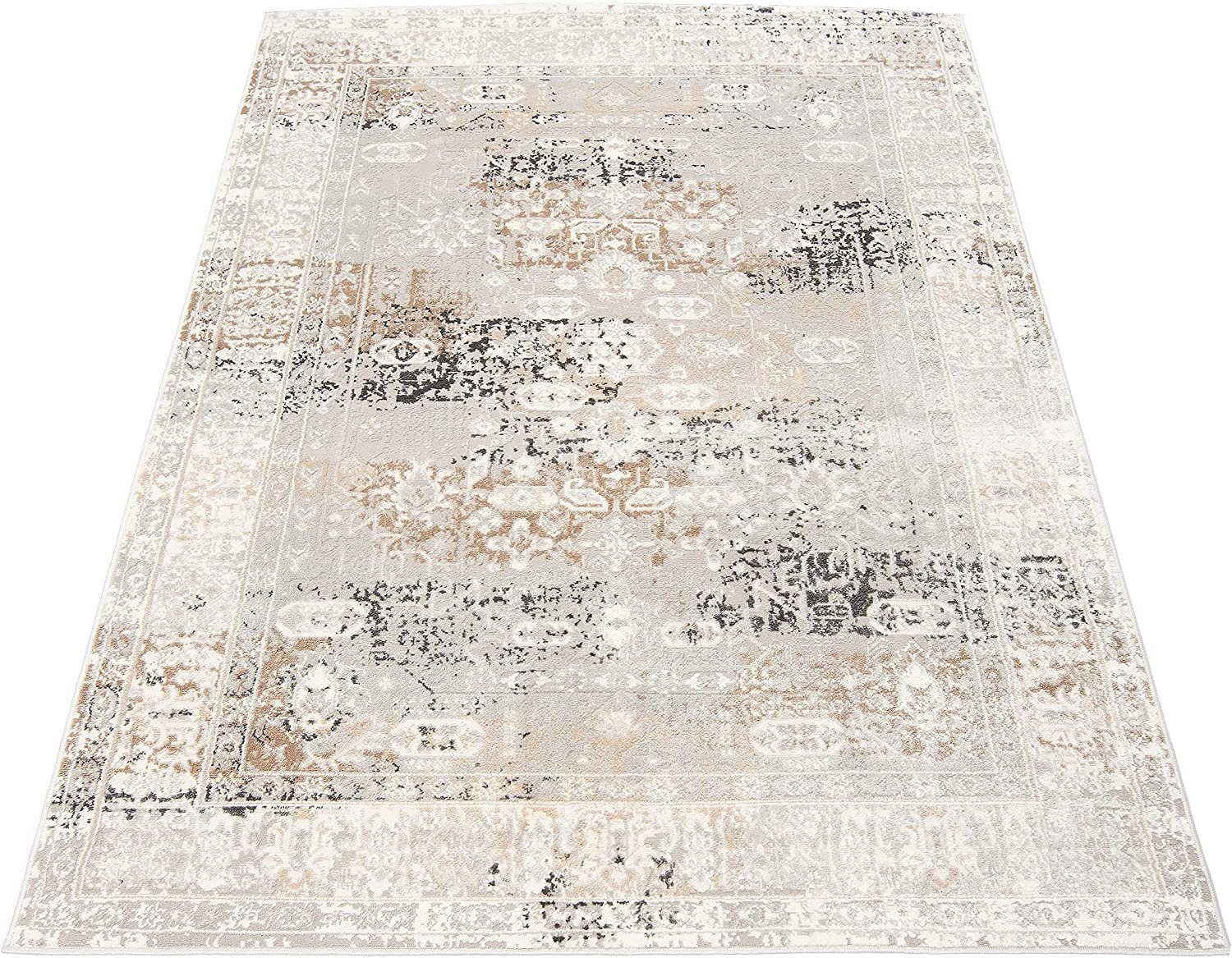 Mazovia Orientteppich DY-IDAHO-ORIENTAL, 80x150, Geometrisch, Vintage, günstig online kaufen