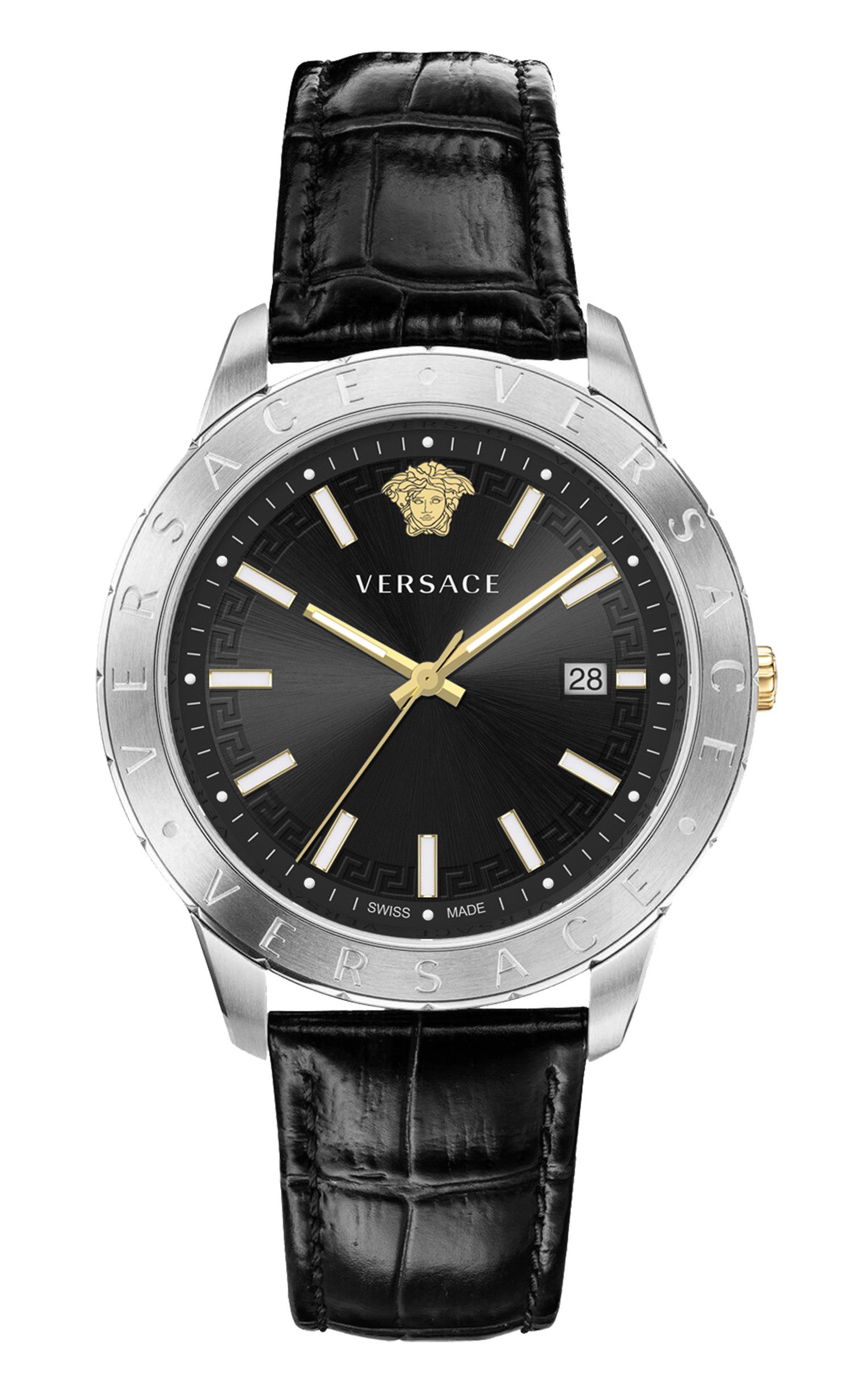 Versace Quarzuhr Analoguhr für Herren, (1-tlg)