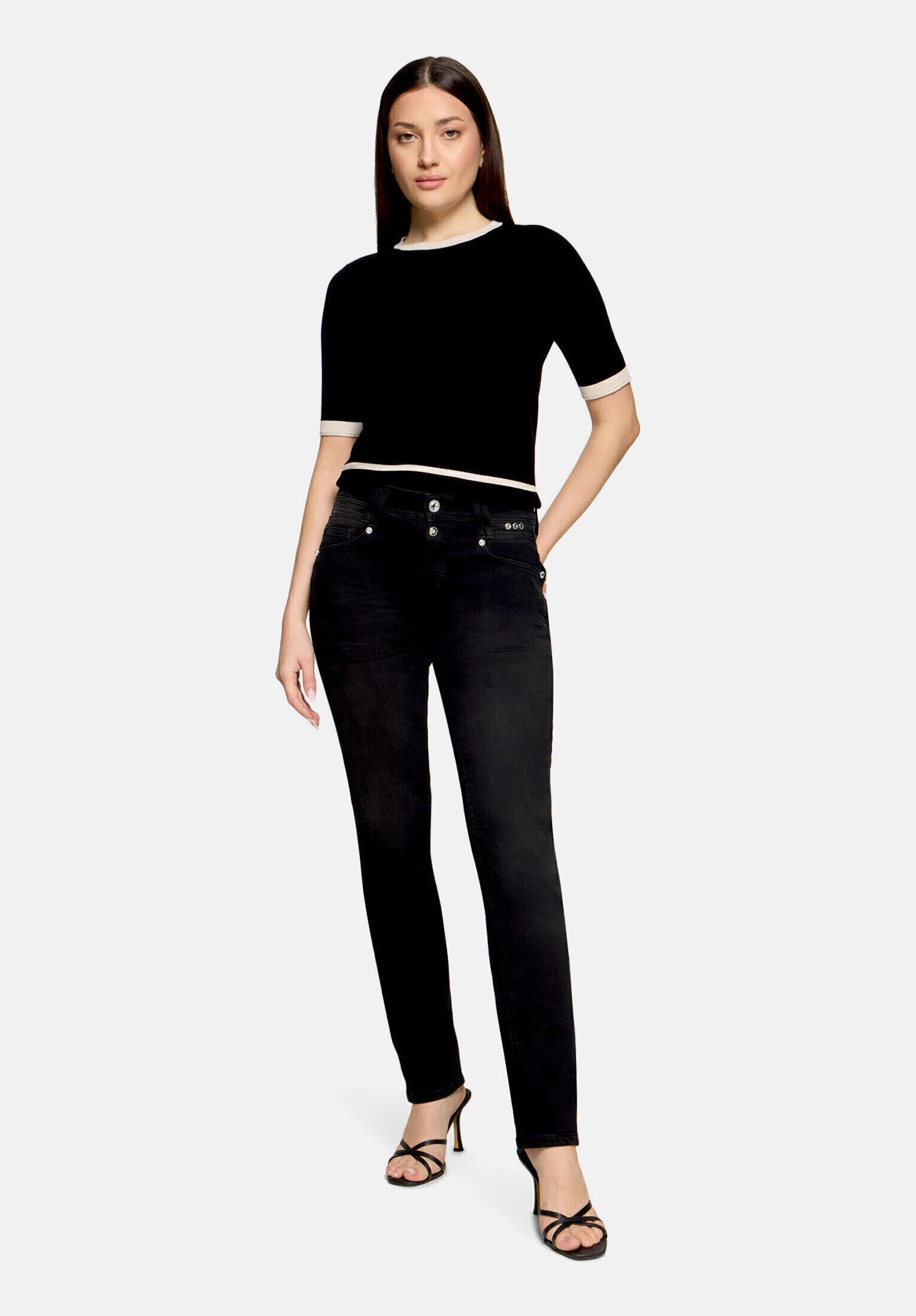 Betty Barclay Boyfriend-Jeans Damen mit Nieten