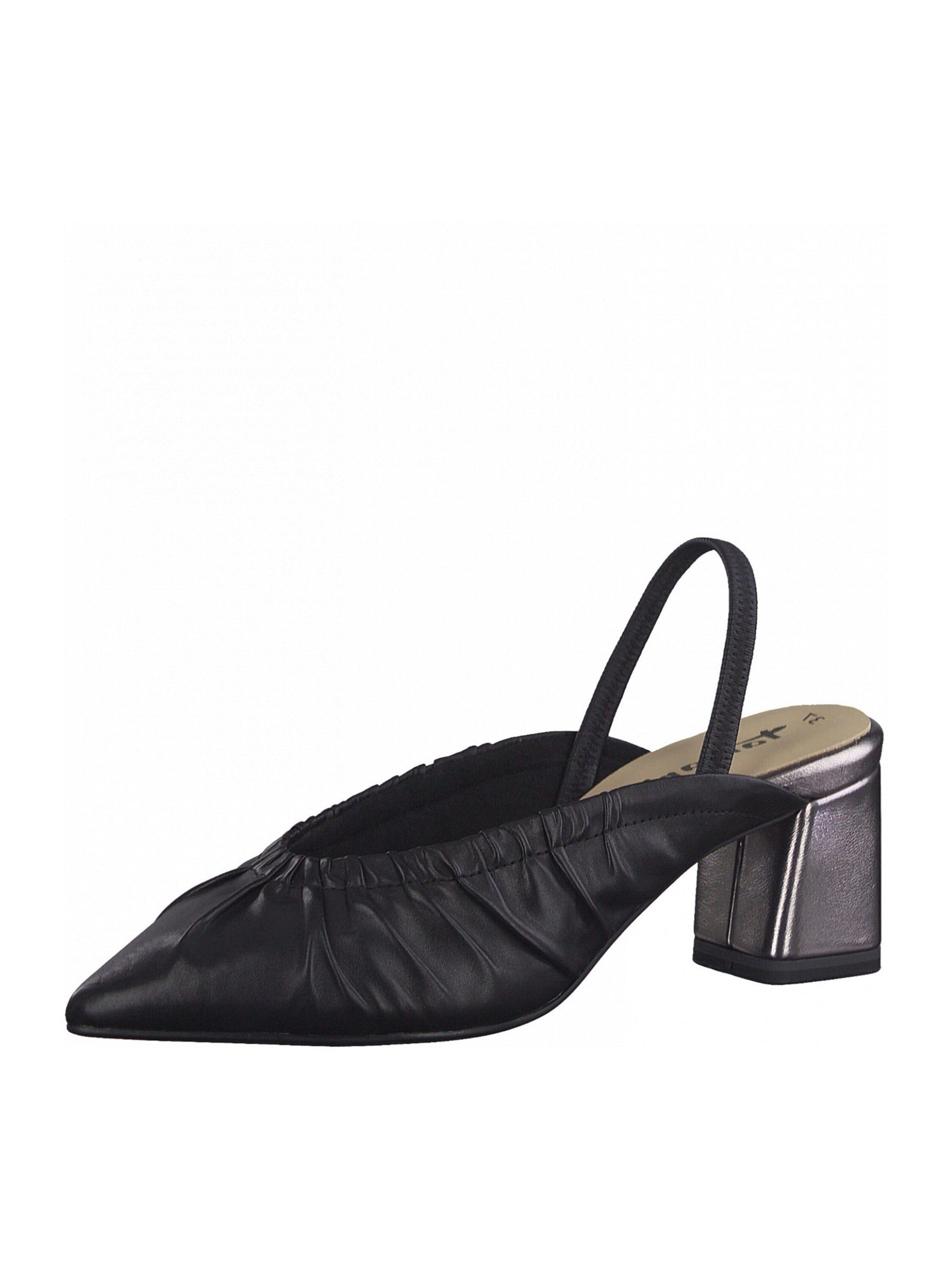 Tamaris Femme Comfort Slingpumps En Cuir - Escarpins Élégants Et Confortables