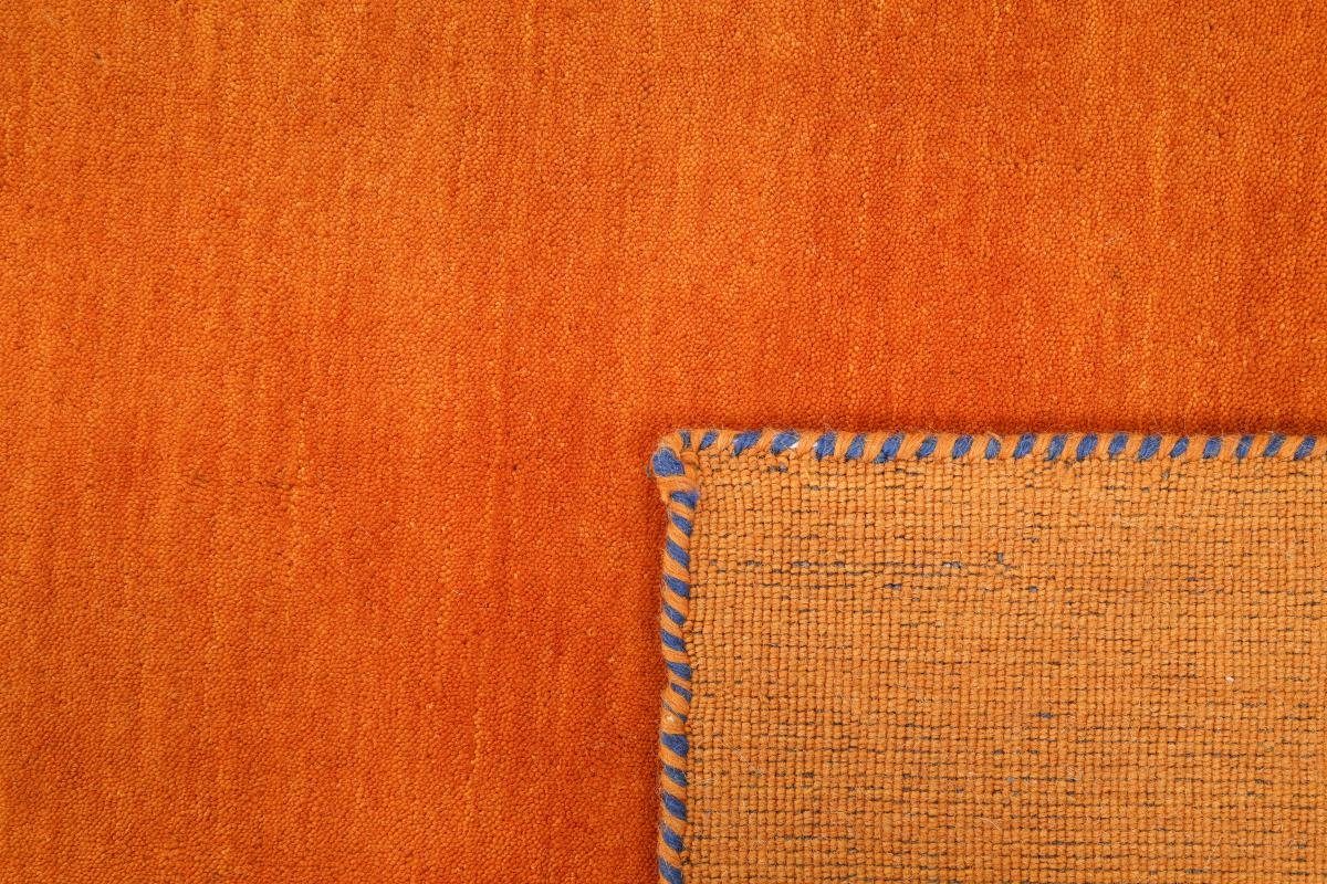mm Loom Höhe: Orientteppich Gabbeh Nain Orange rechteckig, Moderner Orientteppich, Trading, 12 206x249