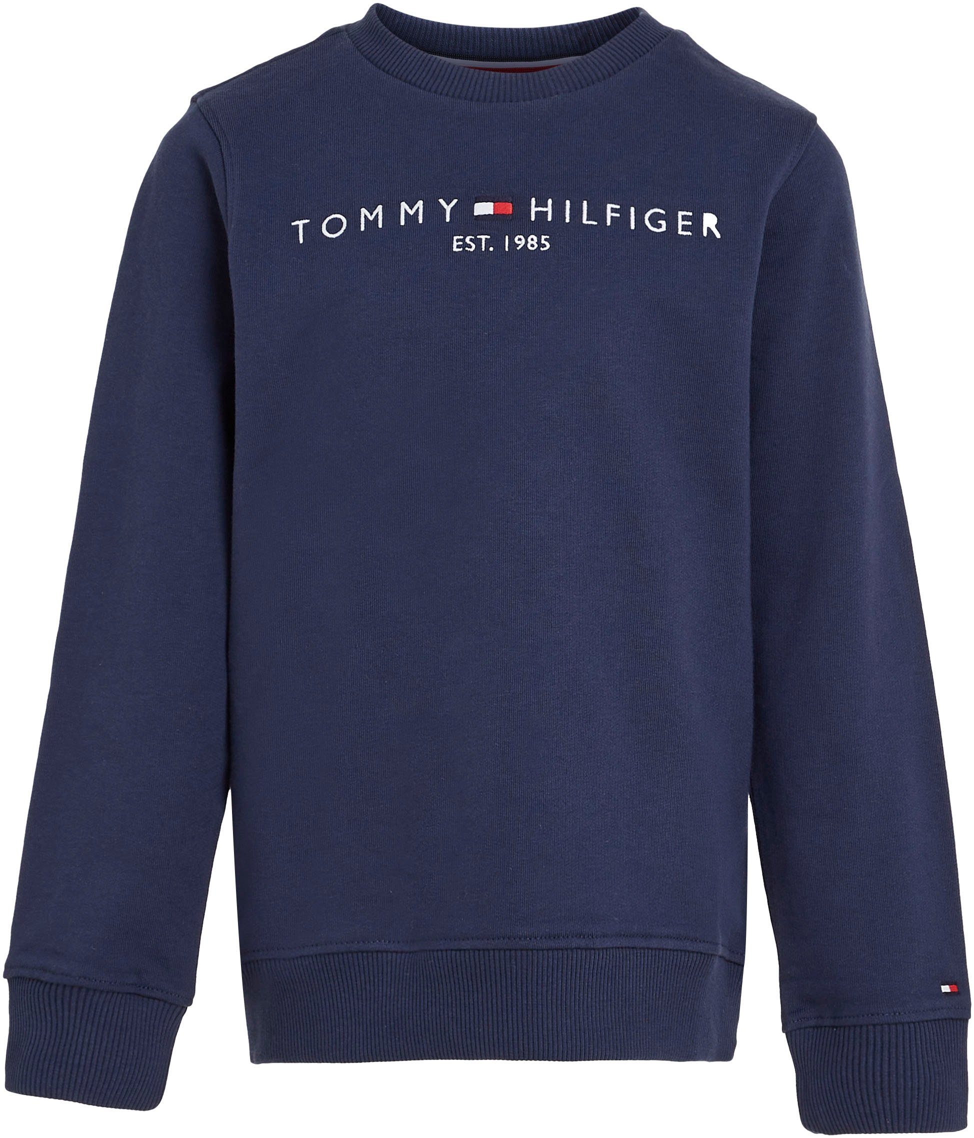 Tommy Hilfiger Sweatshirt Kinder Mädchen und Jungen Junior MiniMe,für Kids ESSENTIAL SWEATSHIRT