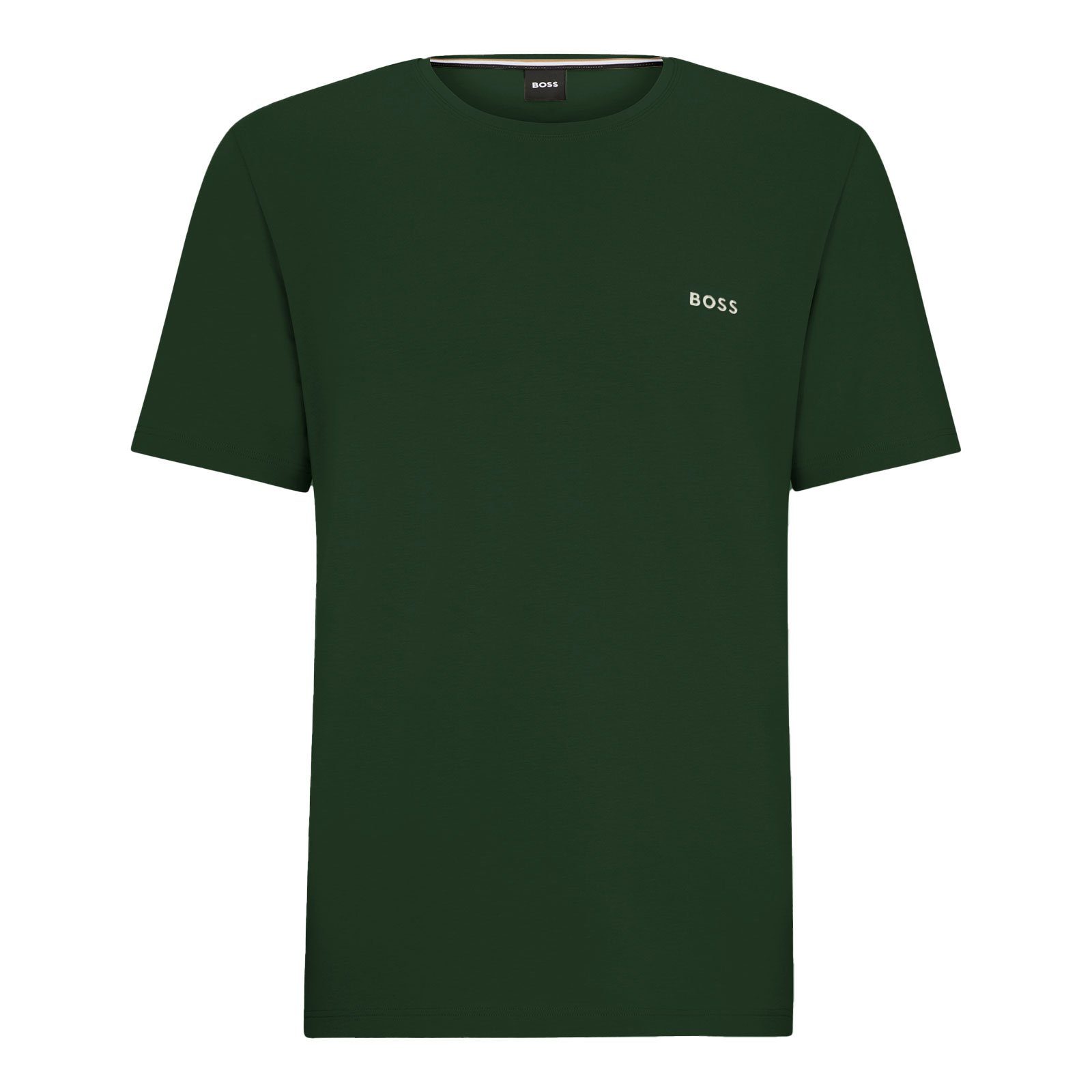 BOSS Kurzarmshirt Mix&Match T-Shirt mit Boss-Logo auf Brust