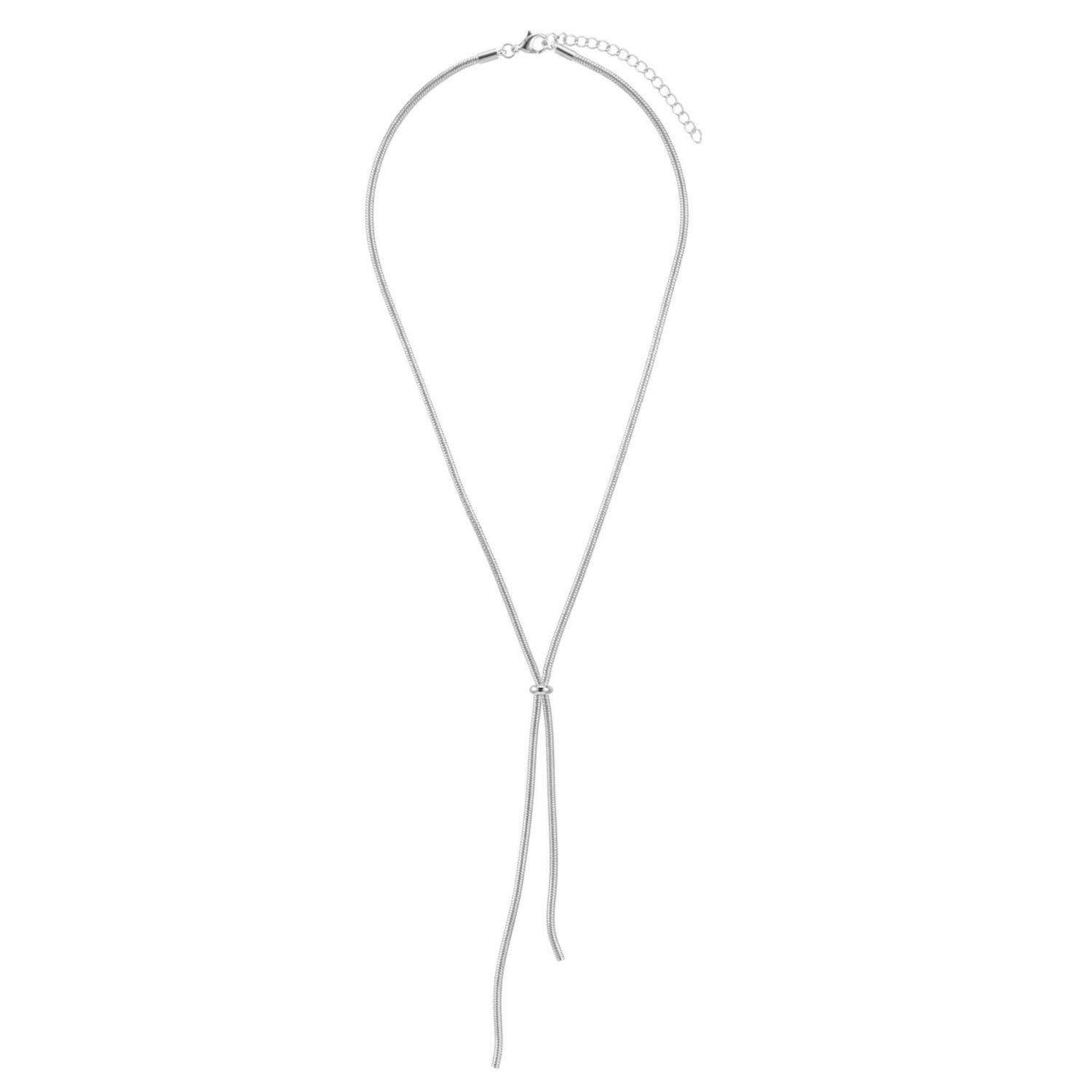 Noelani Edelstahlkette Noelani Y-Collier für Damen, Edelstahl (Y-Kette, 1-tlg., Y-Kette)