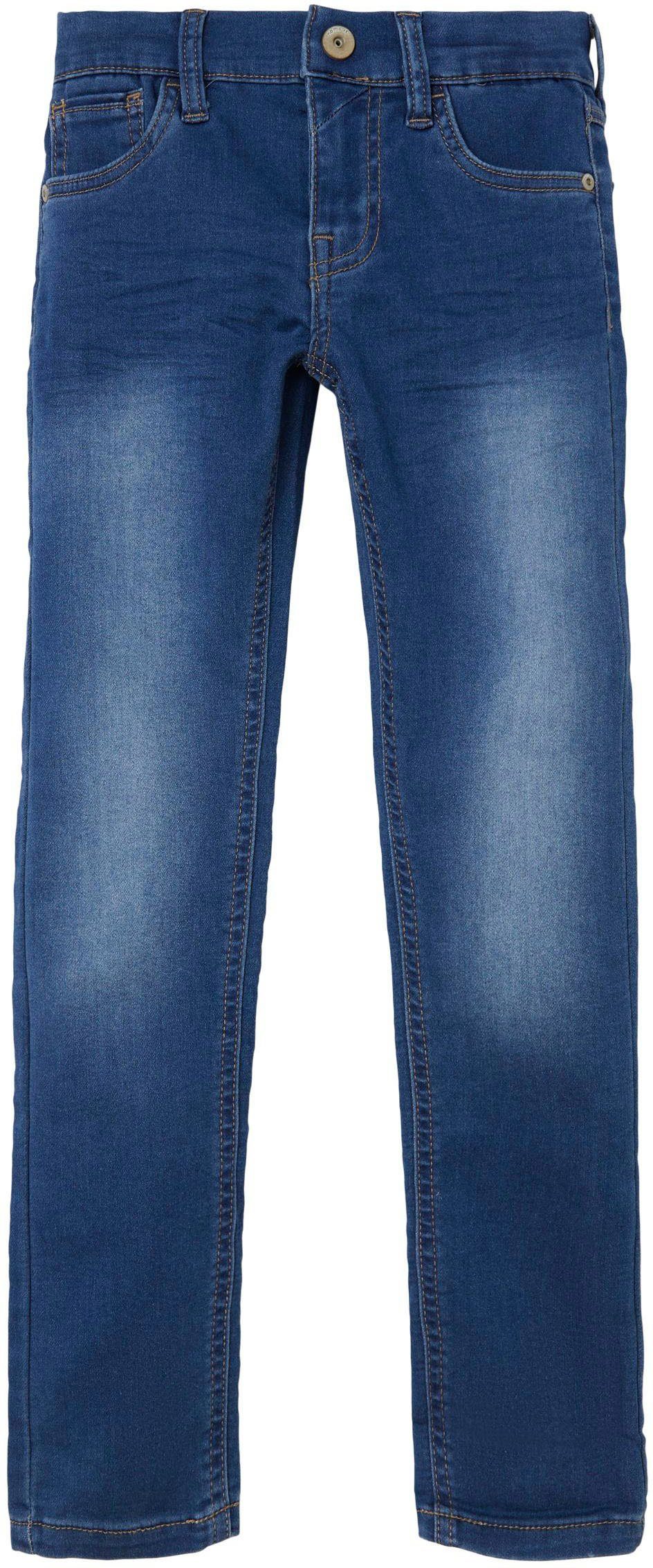 medium Name denim NKMTHEO Stretch-Jeans SWE blue It PANT COR1 DNMTHAYER