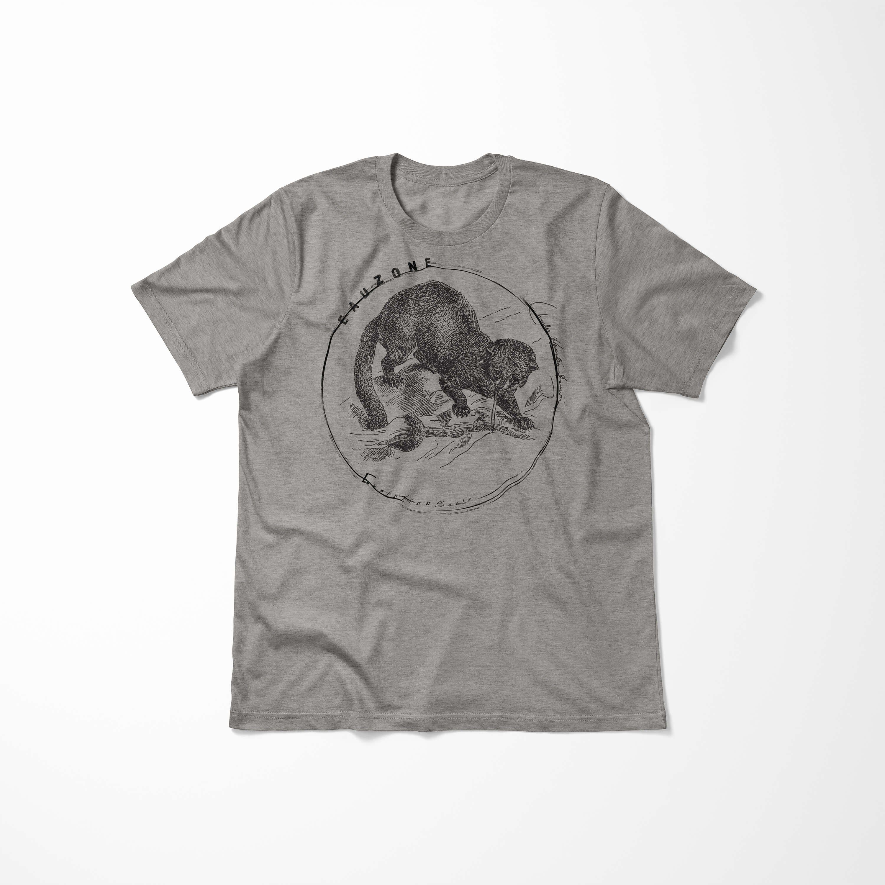 Sinus Ash Evolution Wickelbär T-Shirt Art T-Shirt Herren