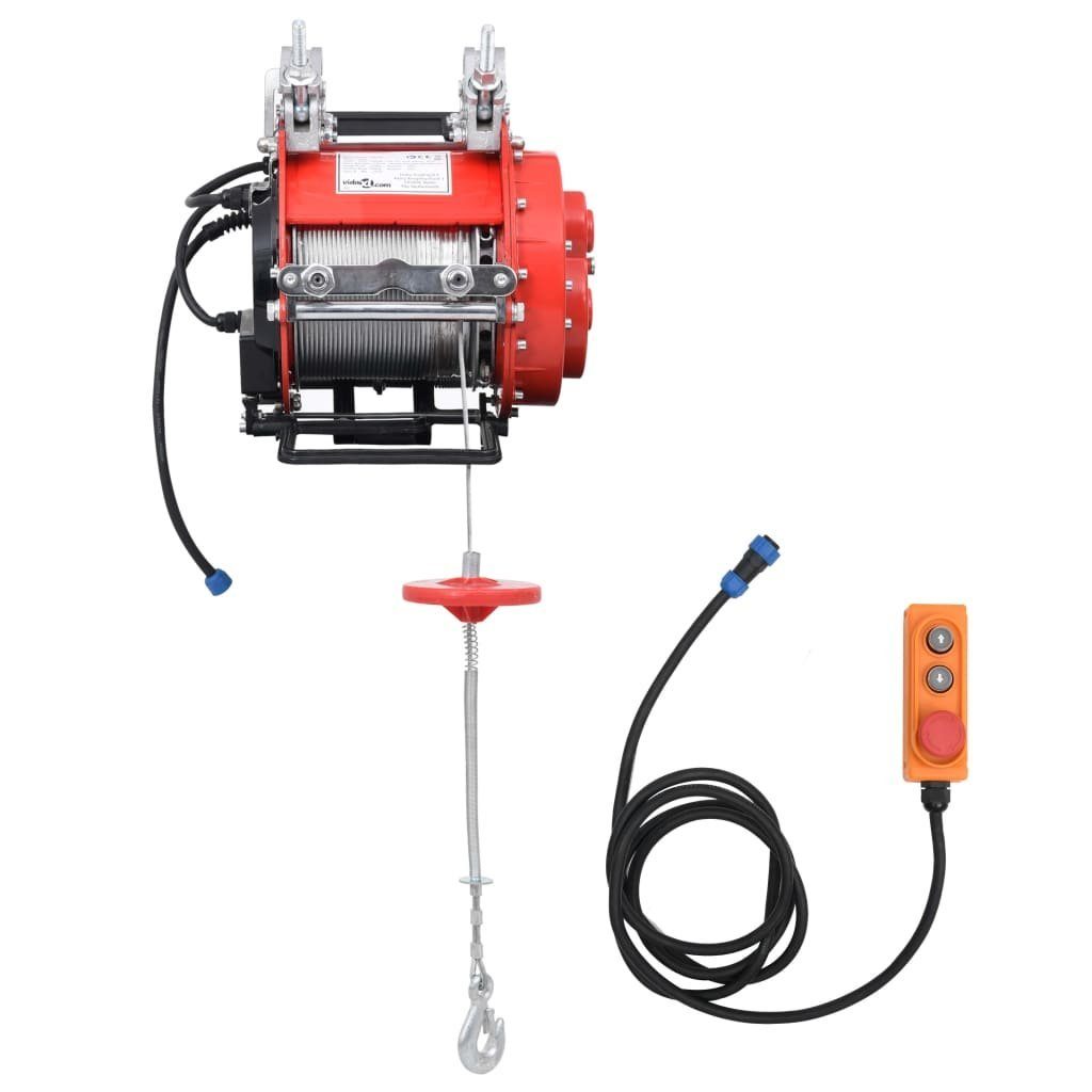 vidaXL Seilwinde Elektrischer Hebezeug 500 kg 230 V, (1-St)
