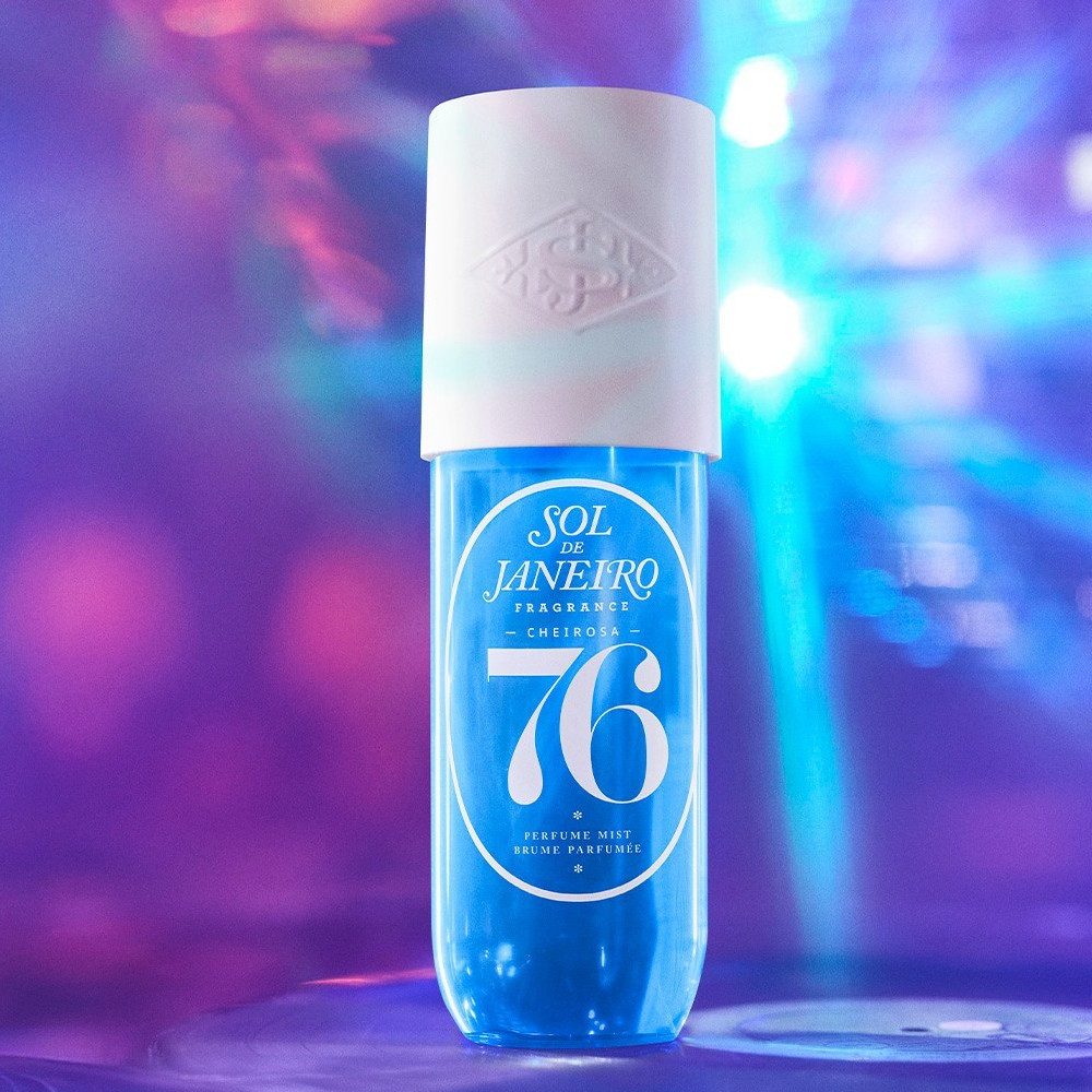 Sol de Janeiro Gesichts- und Körperspray Cheirosa 76 Body Mist – Vanille & Kokos, 90 ml, 1-tlg., Exotischer Body Mist mit Vanille & Kokos – Travel Size 90 ml