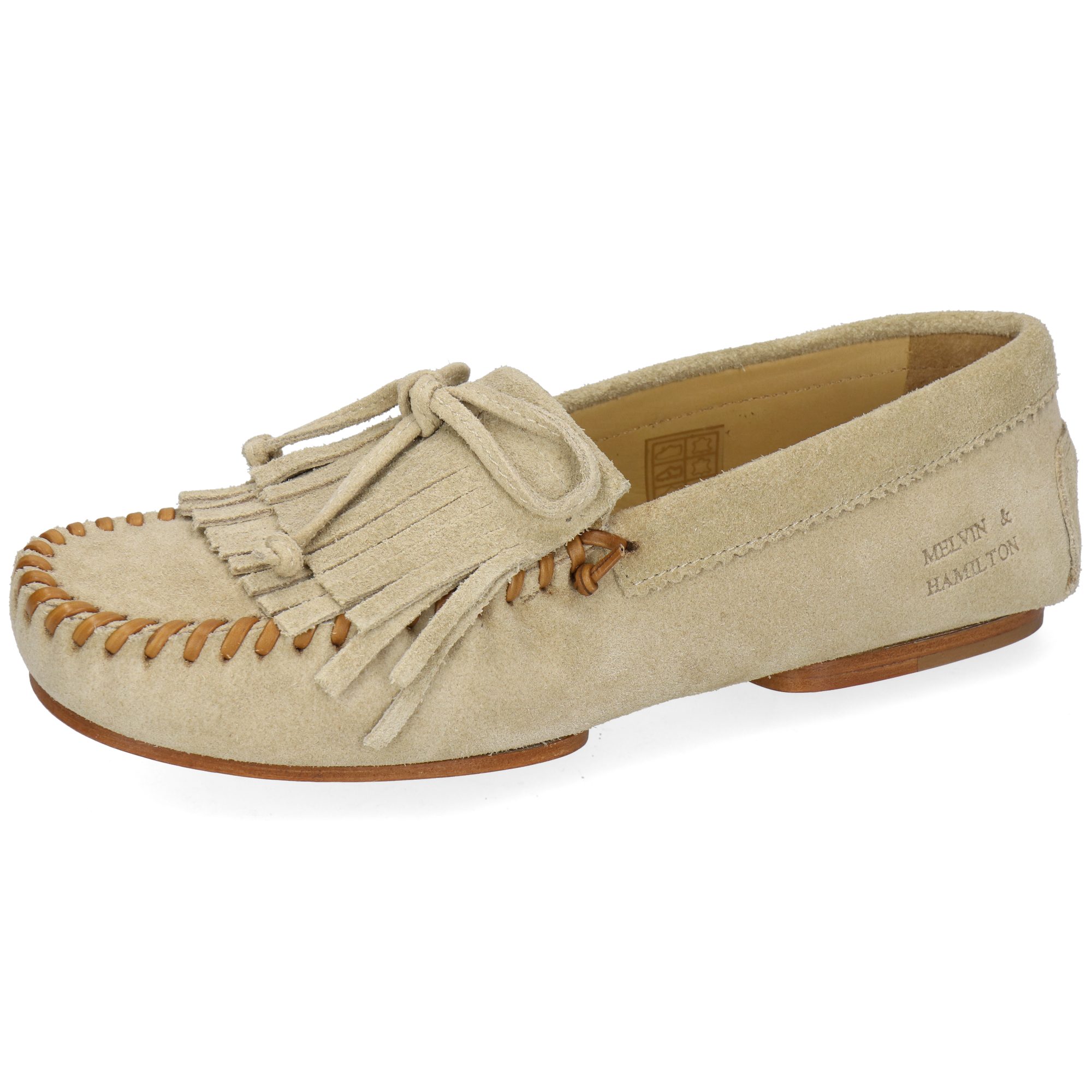 Melvin & Hamilton Lettie 1 Leder-Loafers für Damen Loafer Flache Absätze, Echtes Leder