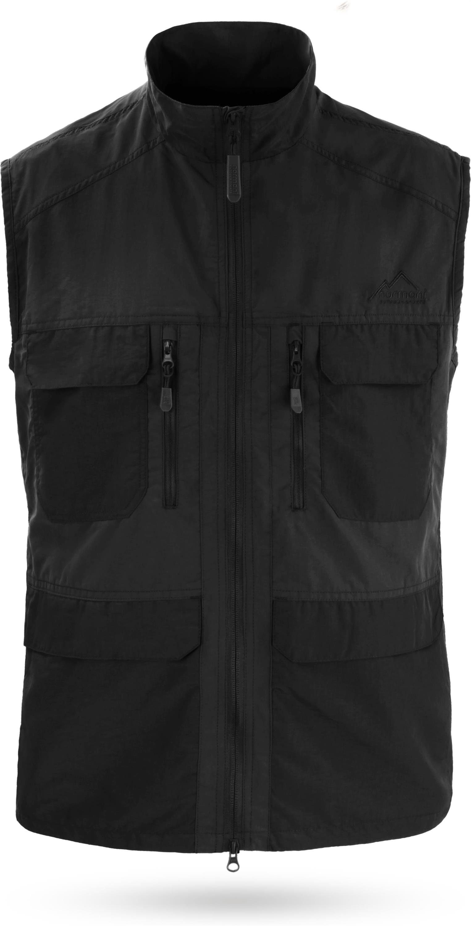 normani Funktionsweste Outdoor Weste Elk Sportweste Freizeitweste Anglerweste Jagdweste Safariweste Sommerweste