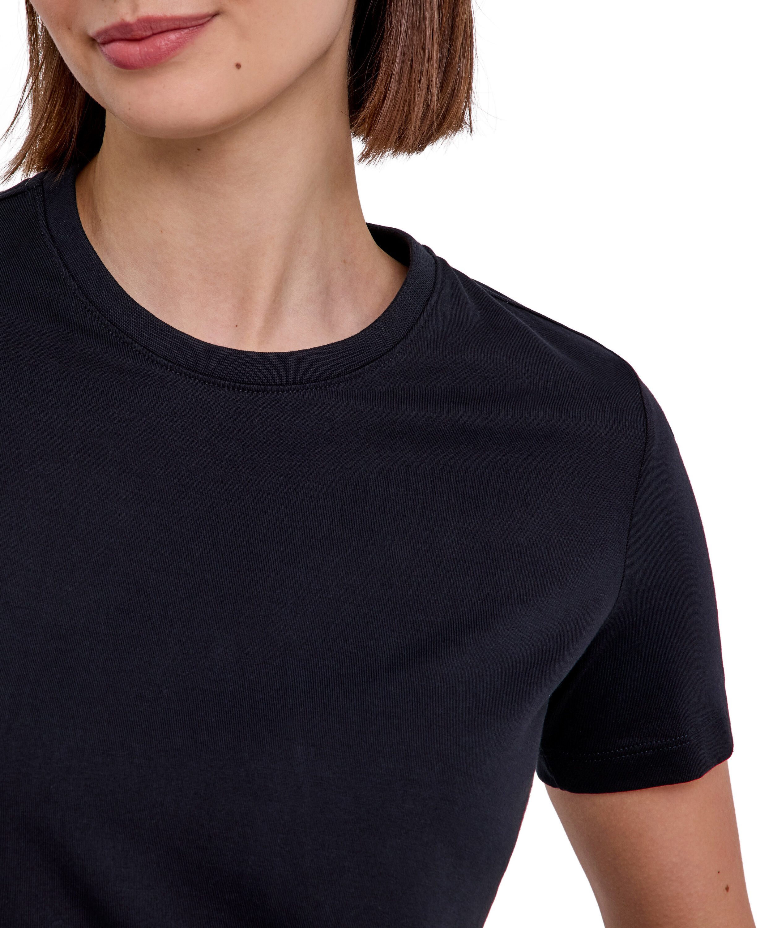 FALKE T-Shirt T-Shirt aus reiner Baumwolle (1-tlg., 1) aus reiner Baumwolle