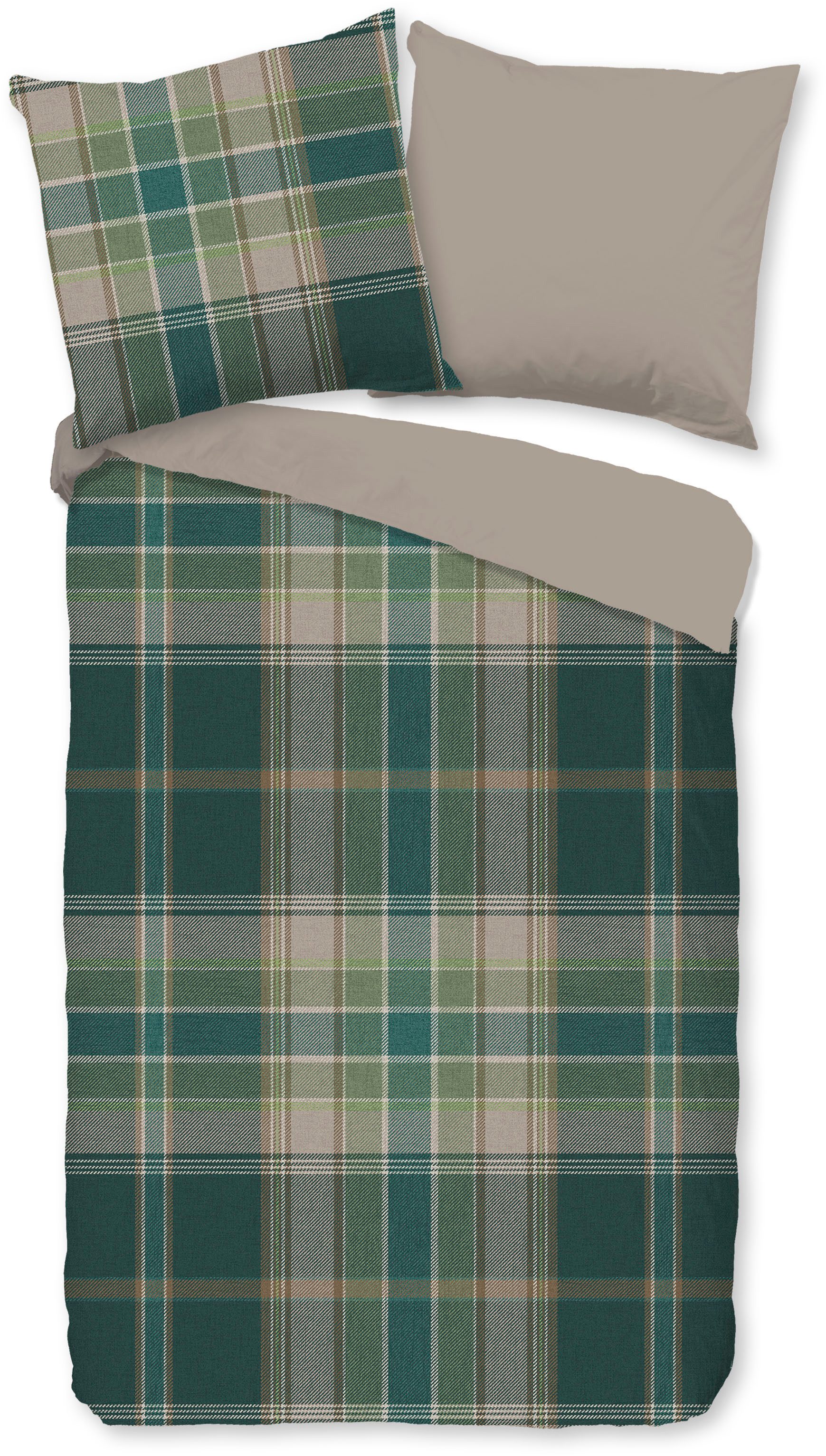 good morning Wendebettwäsche Dirkje, Biber, Flanell, 2 teilig, Flanell, Bib günstig online kaufen