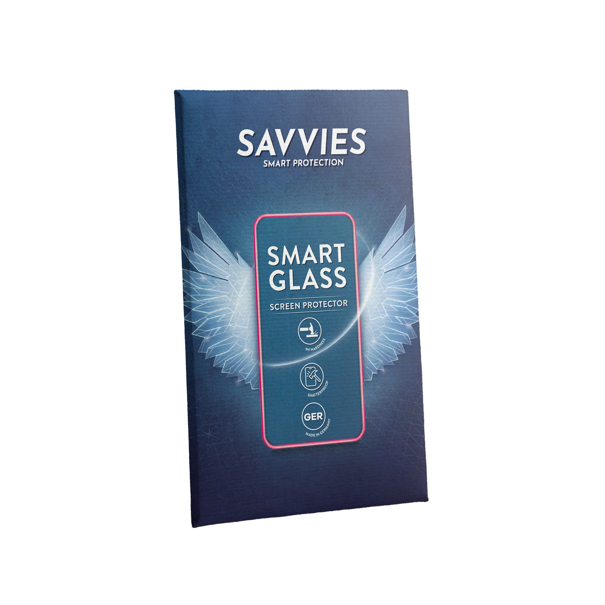 Savvies Displayschutzglas Schutzglas Panzer für Cleyver Extreme, 3 Stück, Schutzfolie Display Schutz Glas Folie klar