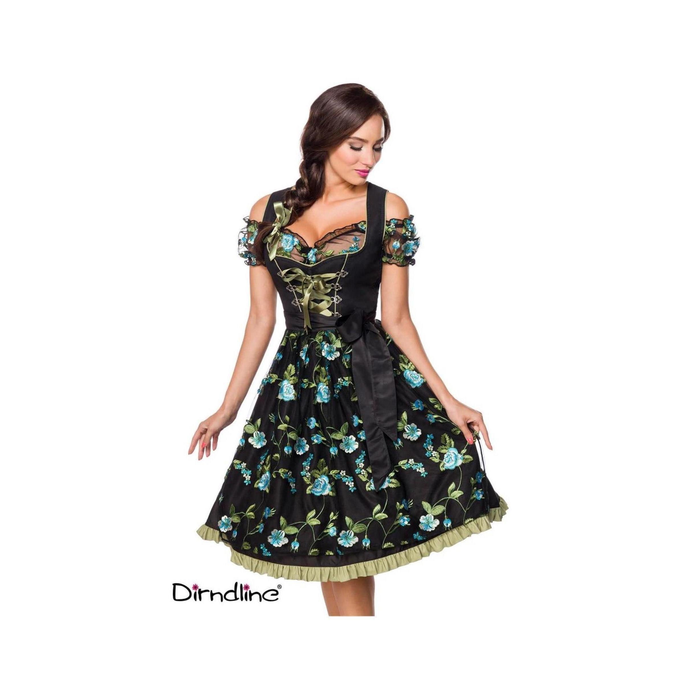Dirndline Dirndl Dirndline - Dirndl inkl. Spitzenbluse - (2XL,3XL,L