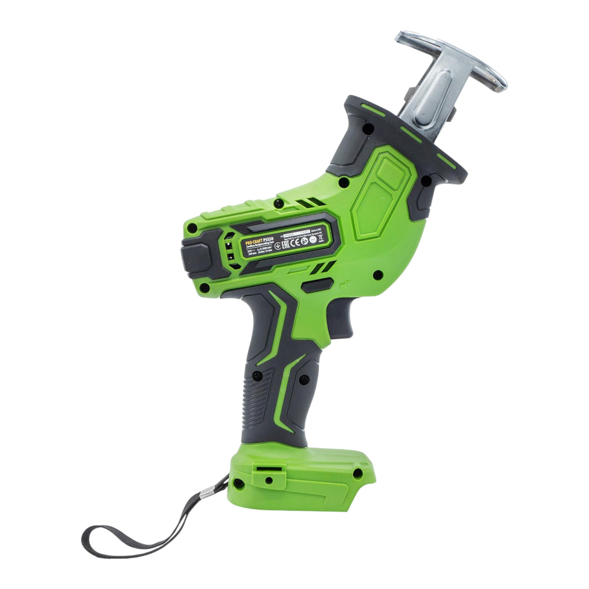 PRO CRAFT Akku-Reciprosäge PSS30bb Akku Säbelsäge 20 V Brushless + 1x Akku 4,0 Ah + Ladegerät – Bild 5 von 5