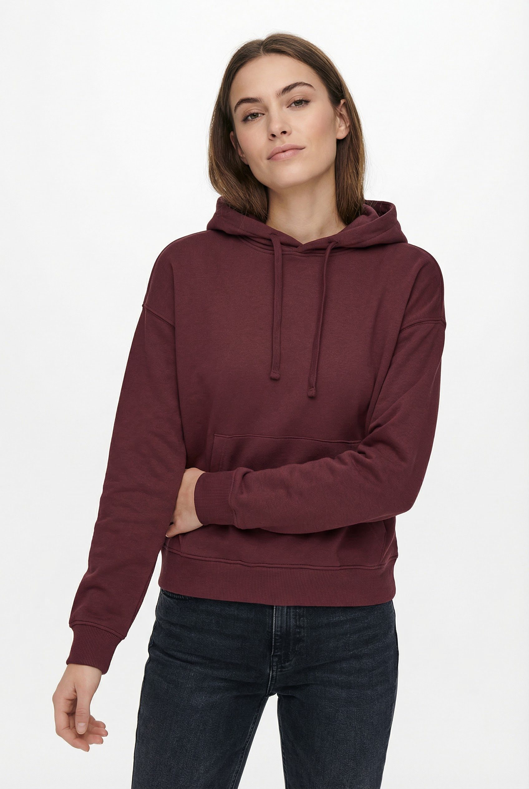 ONLY Kapuzensweatshirt ONLBEST L/S HOOD SWT NOOS günstig online kaufen