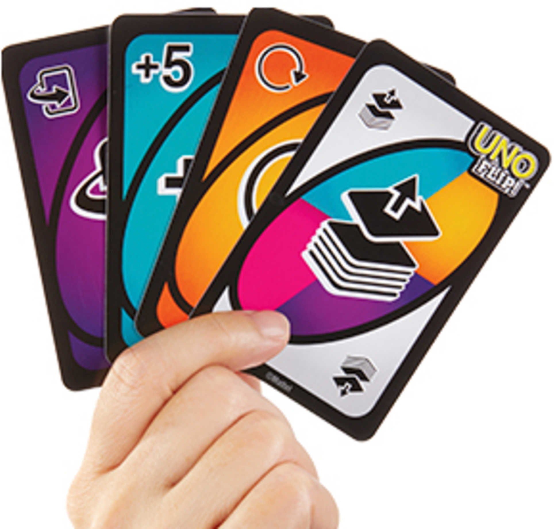 Mattel games Spiel UNO Flip, Kartenspiel