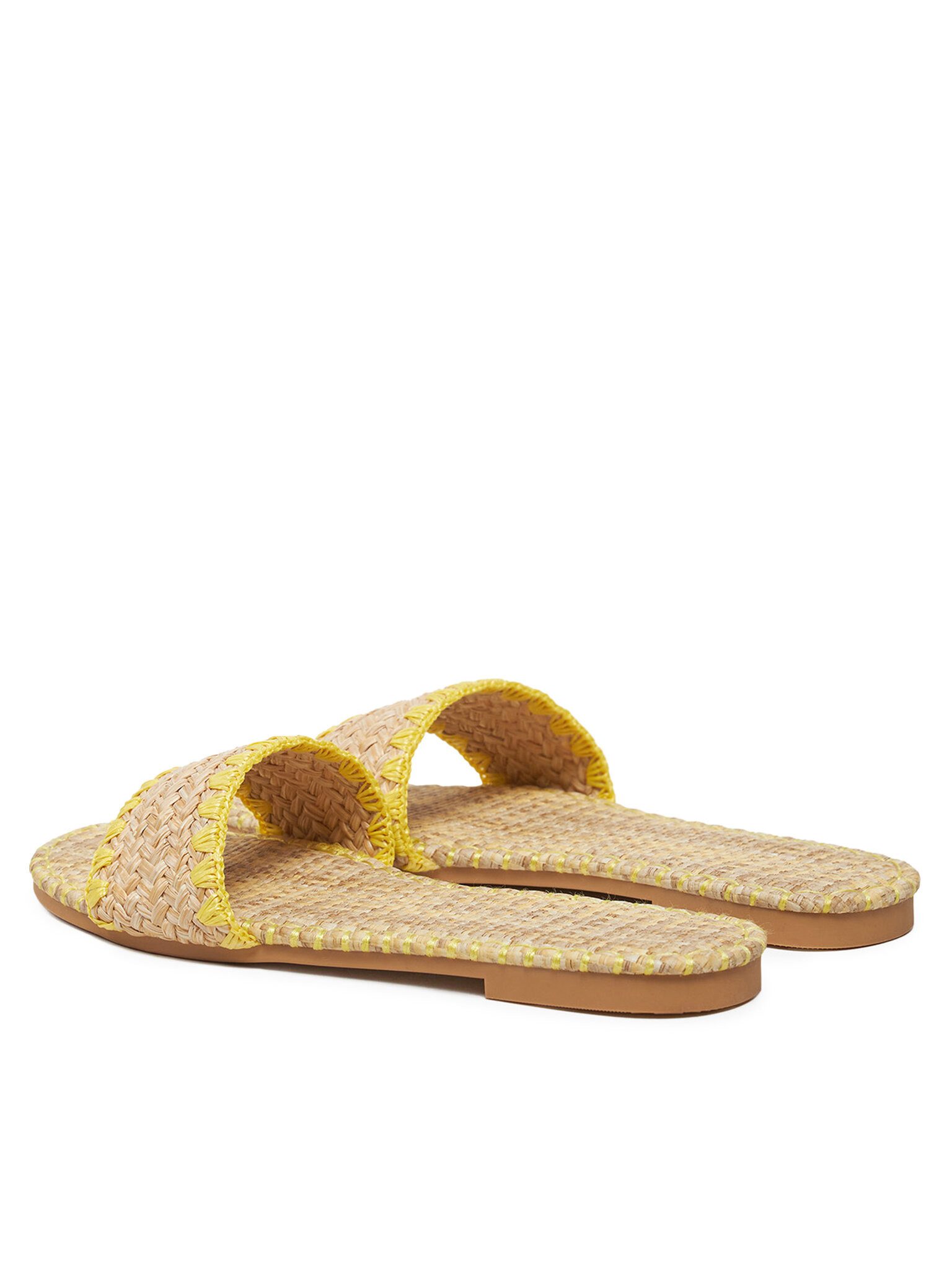 DeeZee Deezee Damen-Flip-Flops beige, gelb BP6097-5 Badepantolette