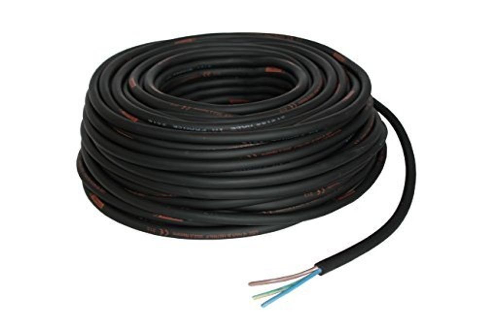 Titanex TITANEX H07RN-F 3x2,5 3G2,5 Gummischlauchleitung 30m Elektro-Kabel, (3000 cm)