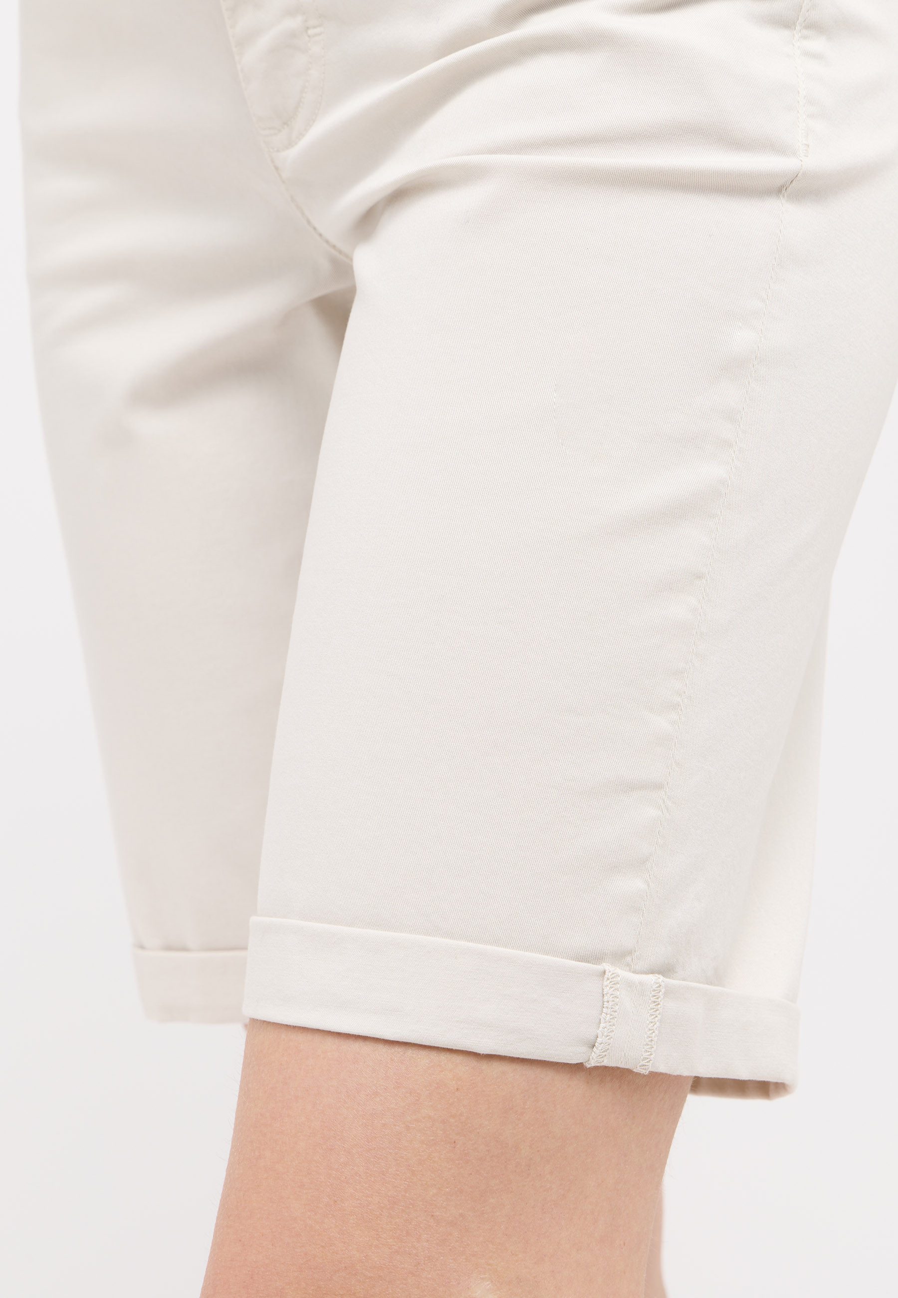 ANGELS Bermudas BERMUDA TURN UP mit Umschlagsaum, Stretch, Straight-Fit