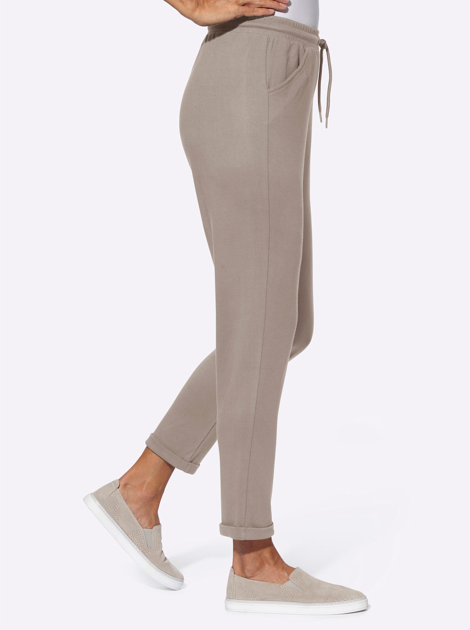 Sieh an! Jerseyhose Sweathose Innenbeinlänge ca. günstig online kaufen