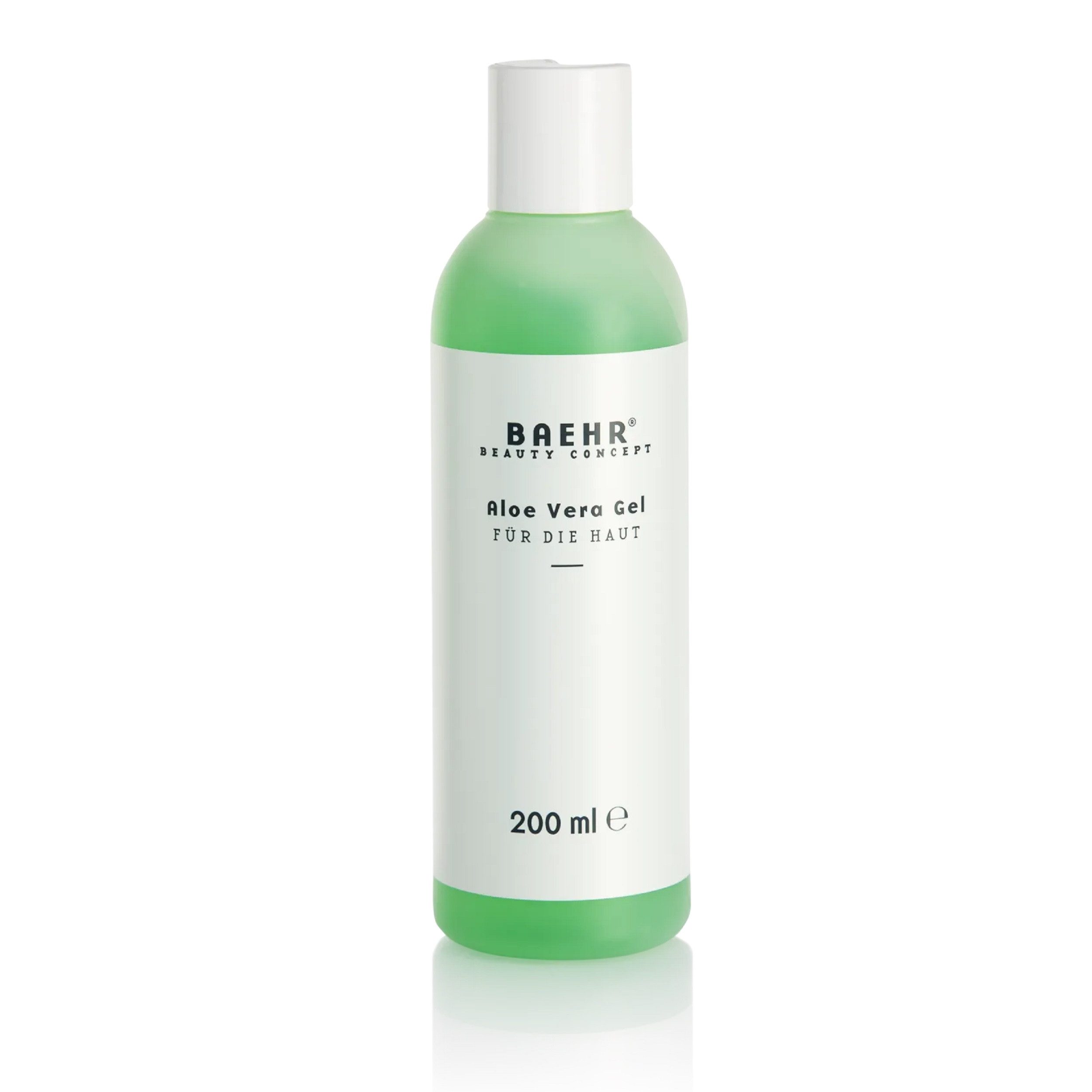 BAEHR BEAUTY CONCEPT Körpergel Baehr Beauty Concept Aloe Vera Gel 200ml ideal nach d. Depilation, 1-tlg., minimiert effektiv Reizungen und Rötungen