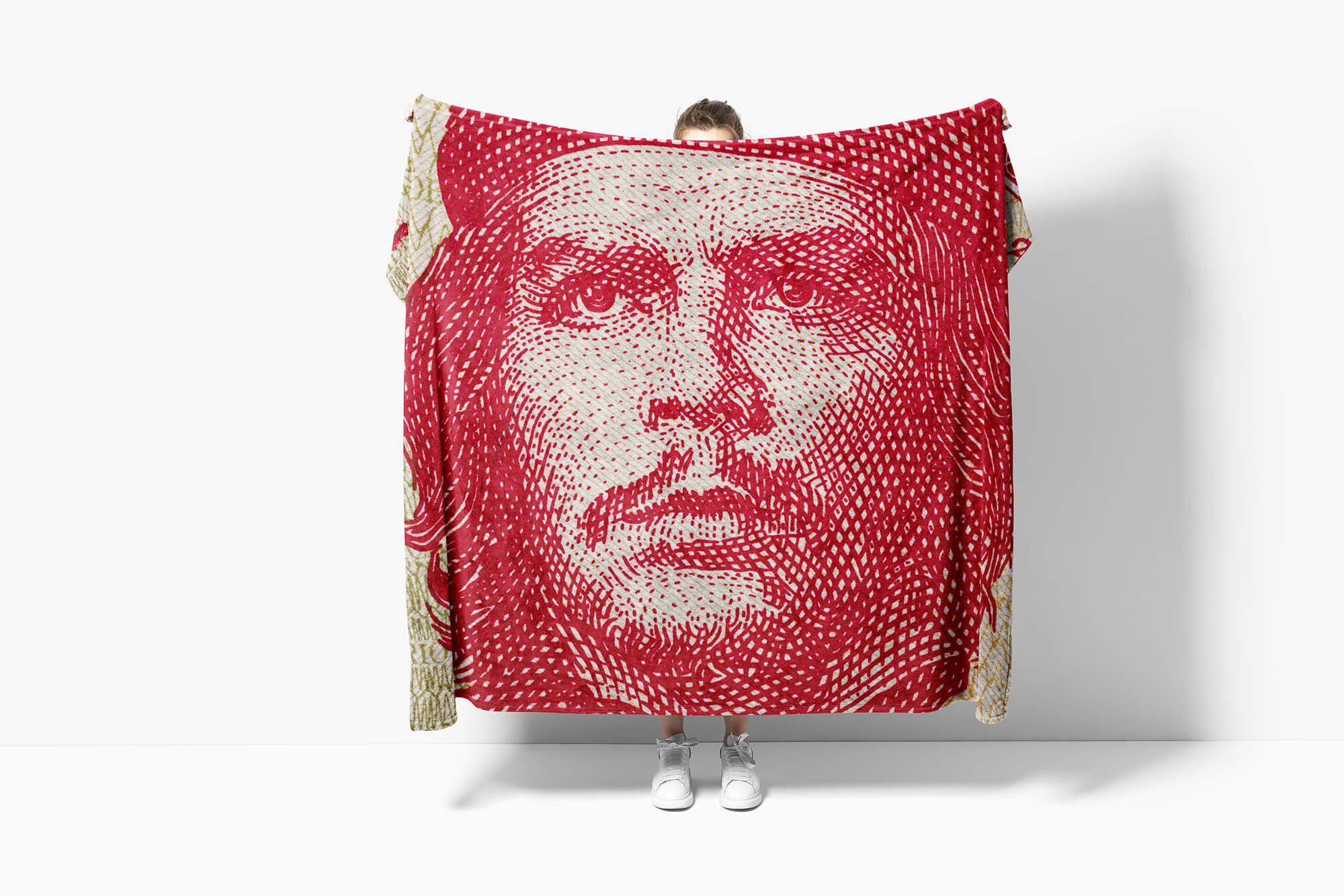 Handtuch Sinus Strandhandtuch Fotomotiv Guevara Kuscheldecke (1-St), Che Handtücher Handtuch Baumwolle-Polyester-Mix mit Saunatuch Geldsc, Art