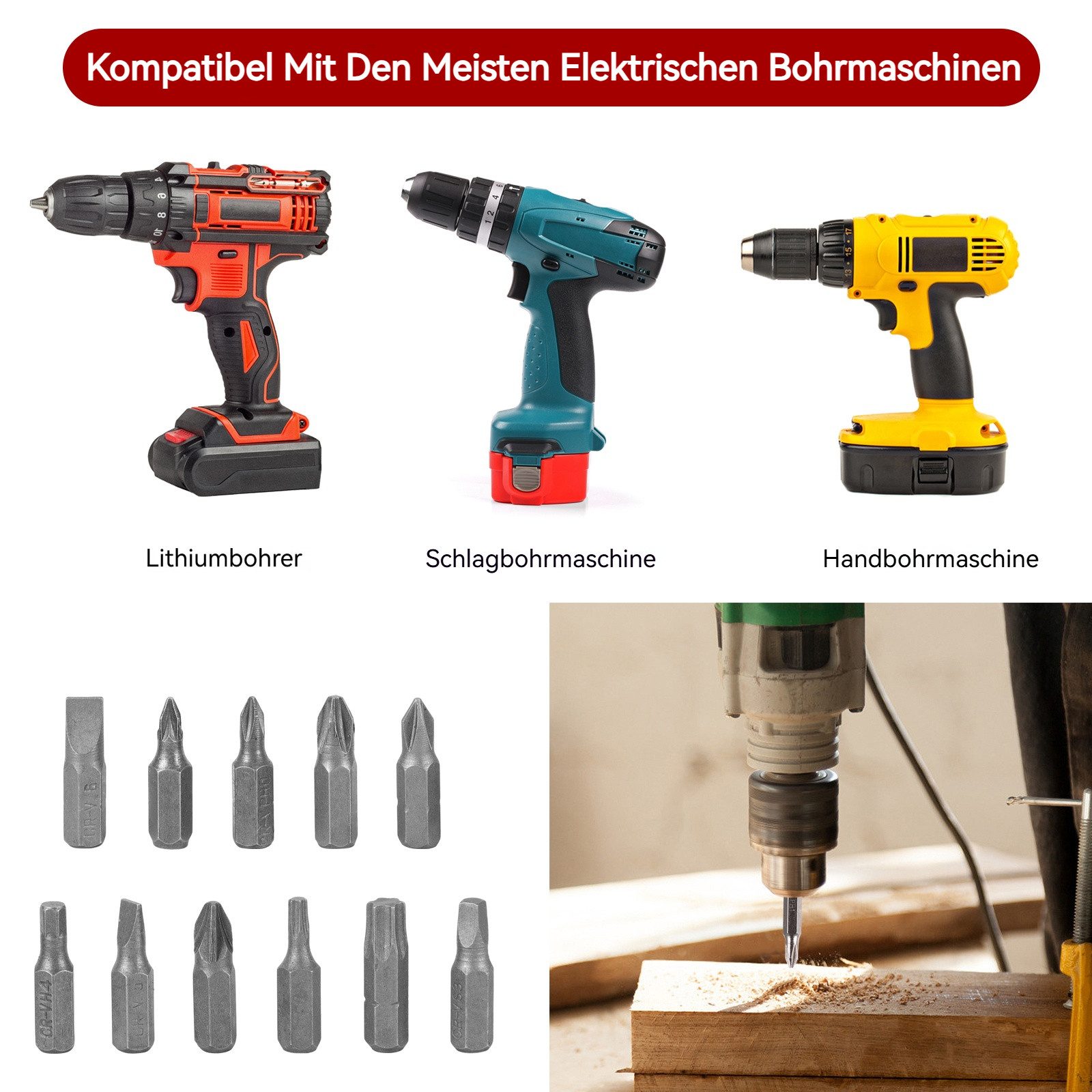 BlingBin Elektro-Schraubendreher 24 in 1 Elektroschrauber günstig online kaufen