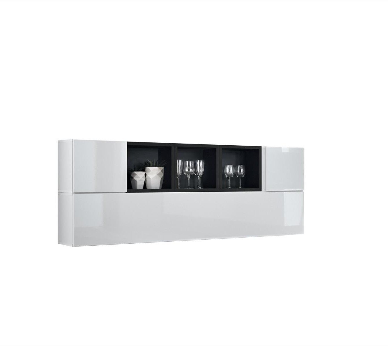 Xlmoebel Sideboard Luxus Hängemöbel aus Holz für modernes Wohnzimmerdesign (1 St), Made in Europa