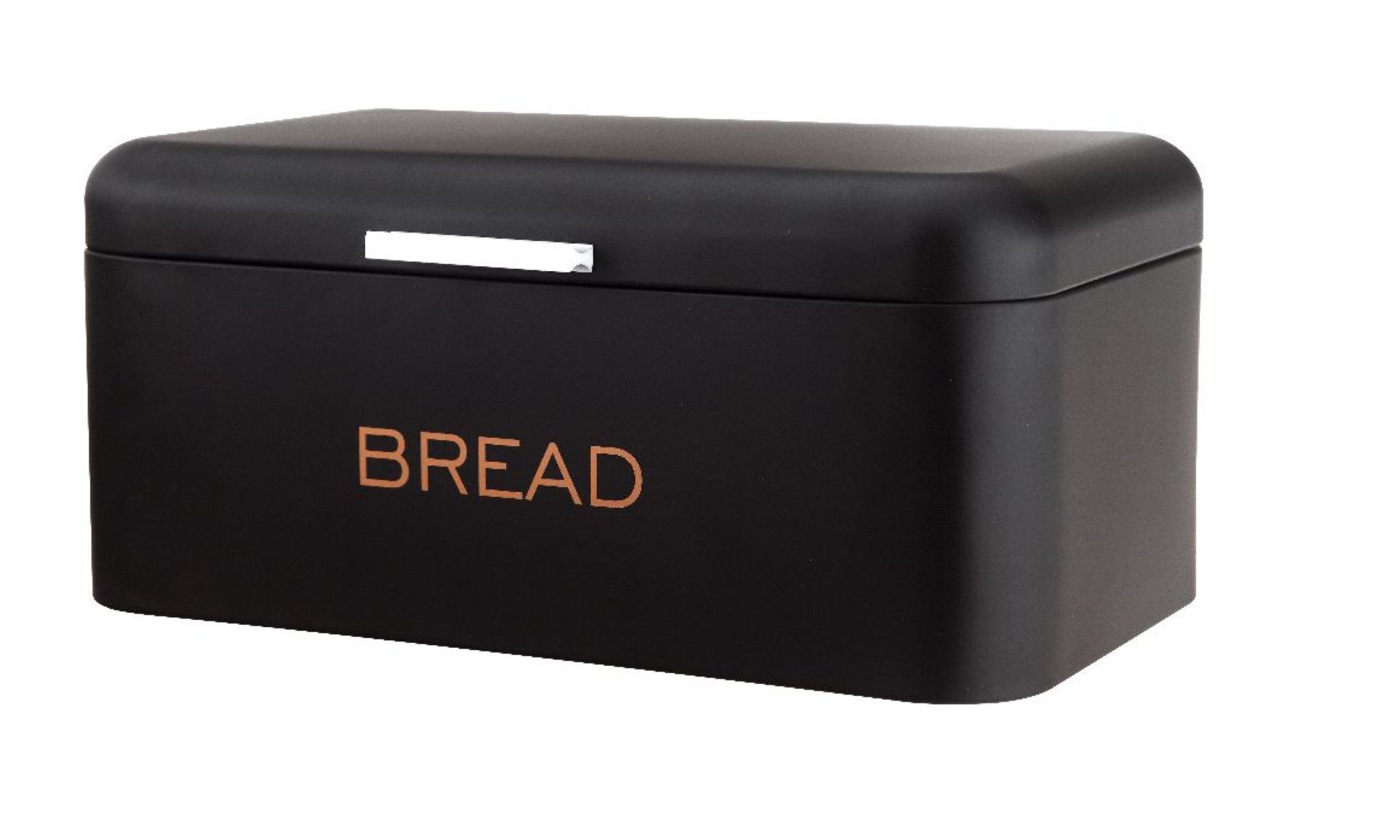 Cheffinger Brotkasten mit Deckel aus hochwertigem Metall-Edelstahl 34 x 18 x 20 cm