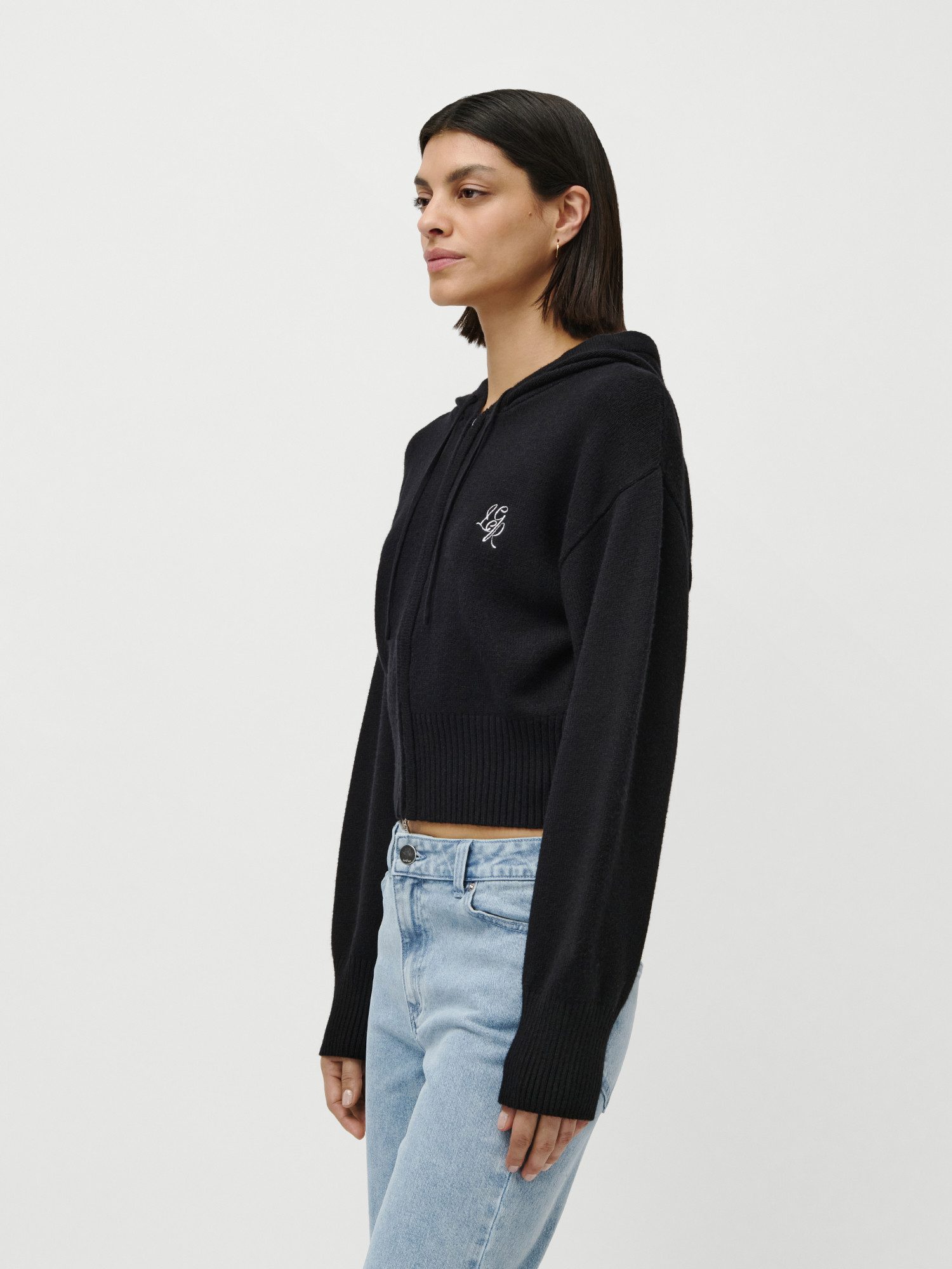 LeGer Kapuzenstrickjacke Cornelia, LeGer by Lena Gercke Regular fit mit Kapuze