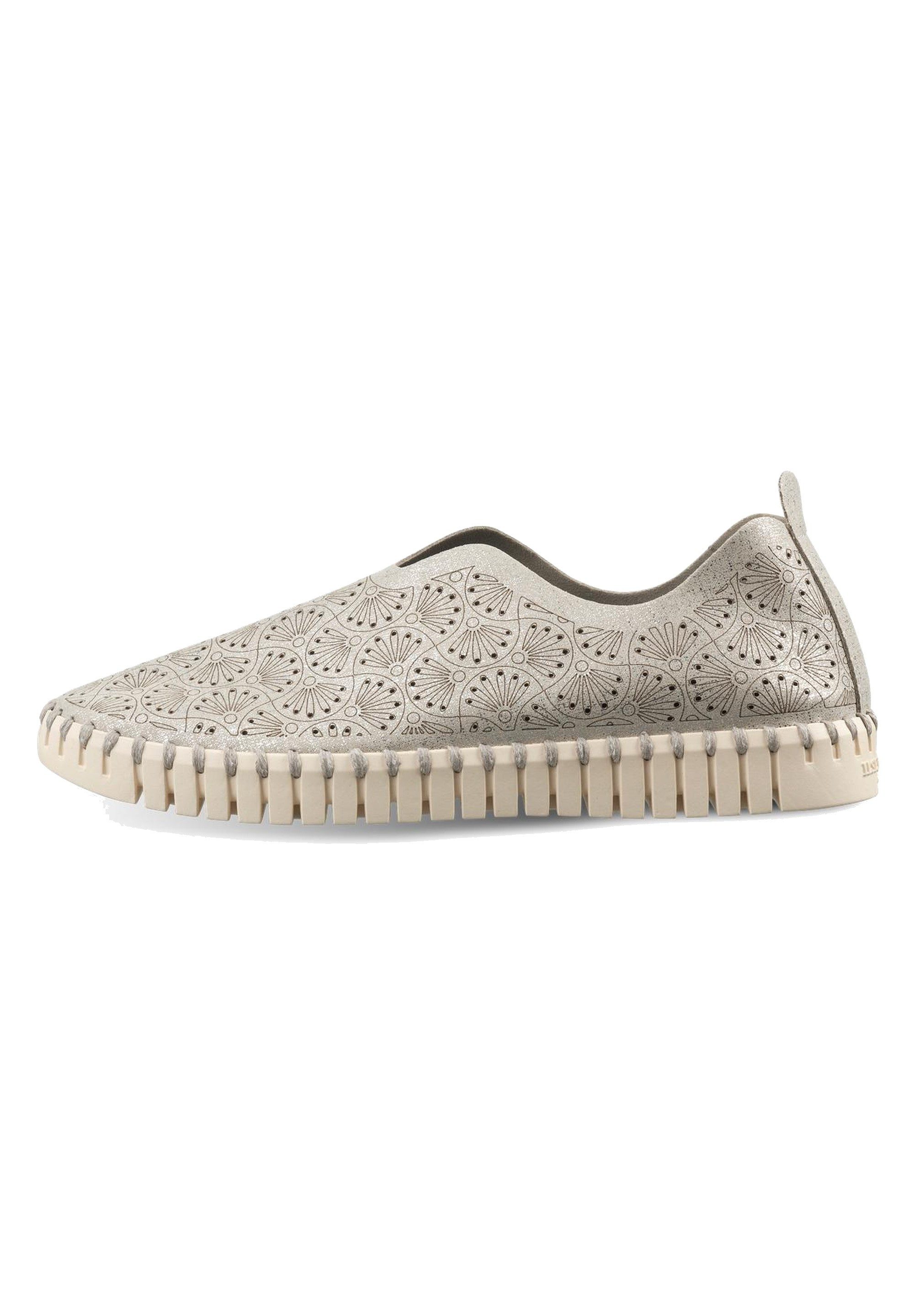 Ilse Jacobsen TULIP3484 Slipper Plateausohle, atmungsaktive Mikrofaser, hoher Tragekomfort
